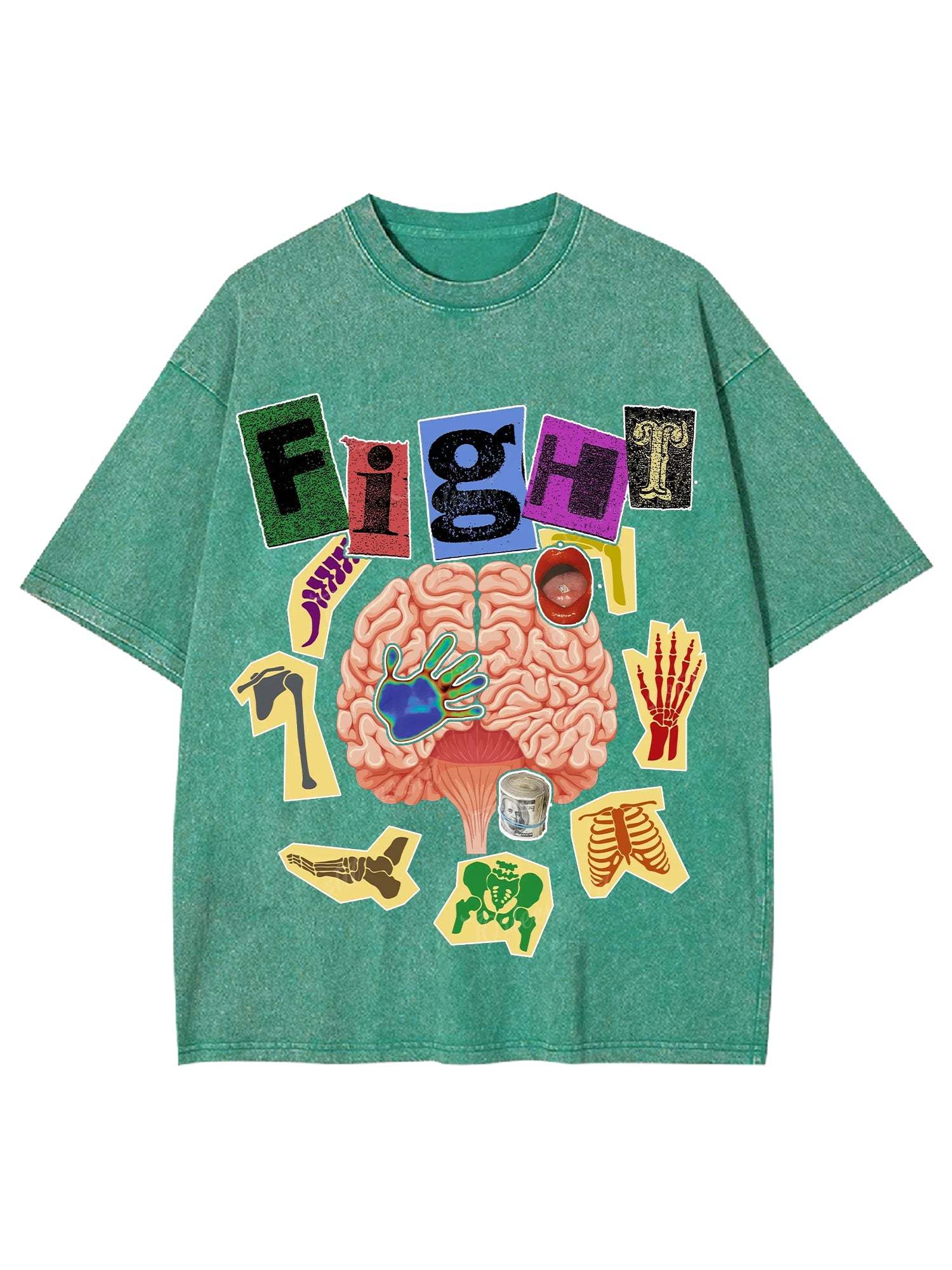 Hight Washed Tshirt-ClassyOutlaw