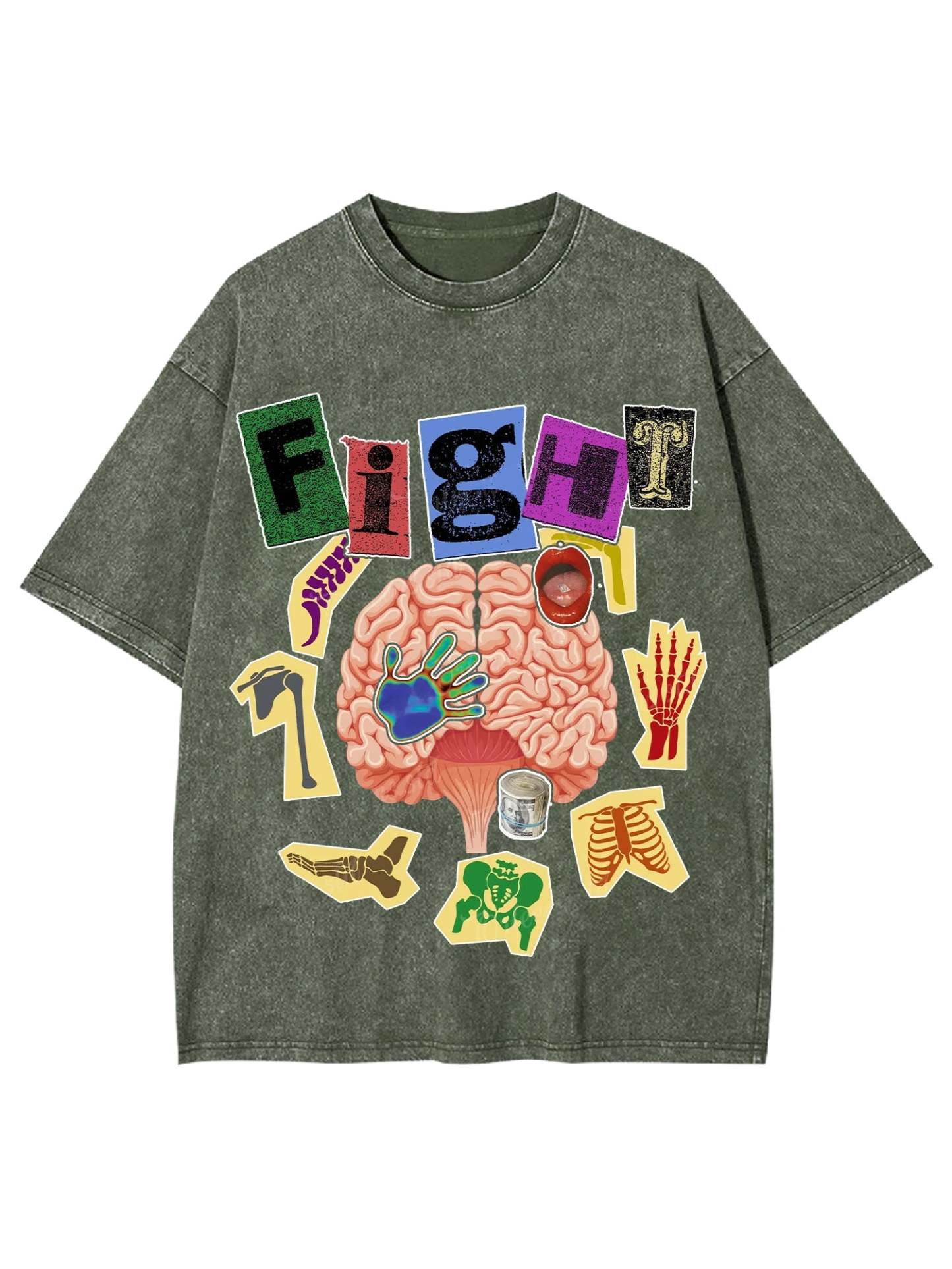 Hight Washed Tshirt-ClassyOutlaw