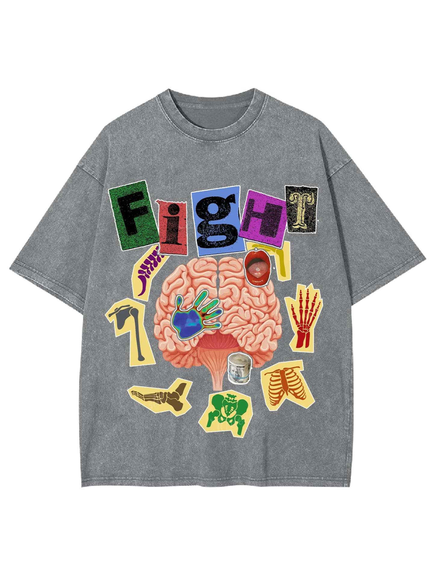 Hight Washed Tshirt-ClassyOutlaw