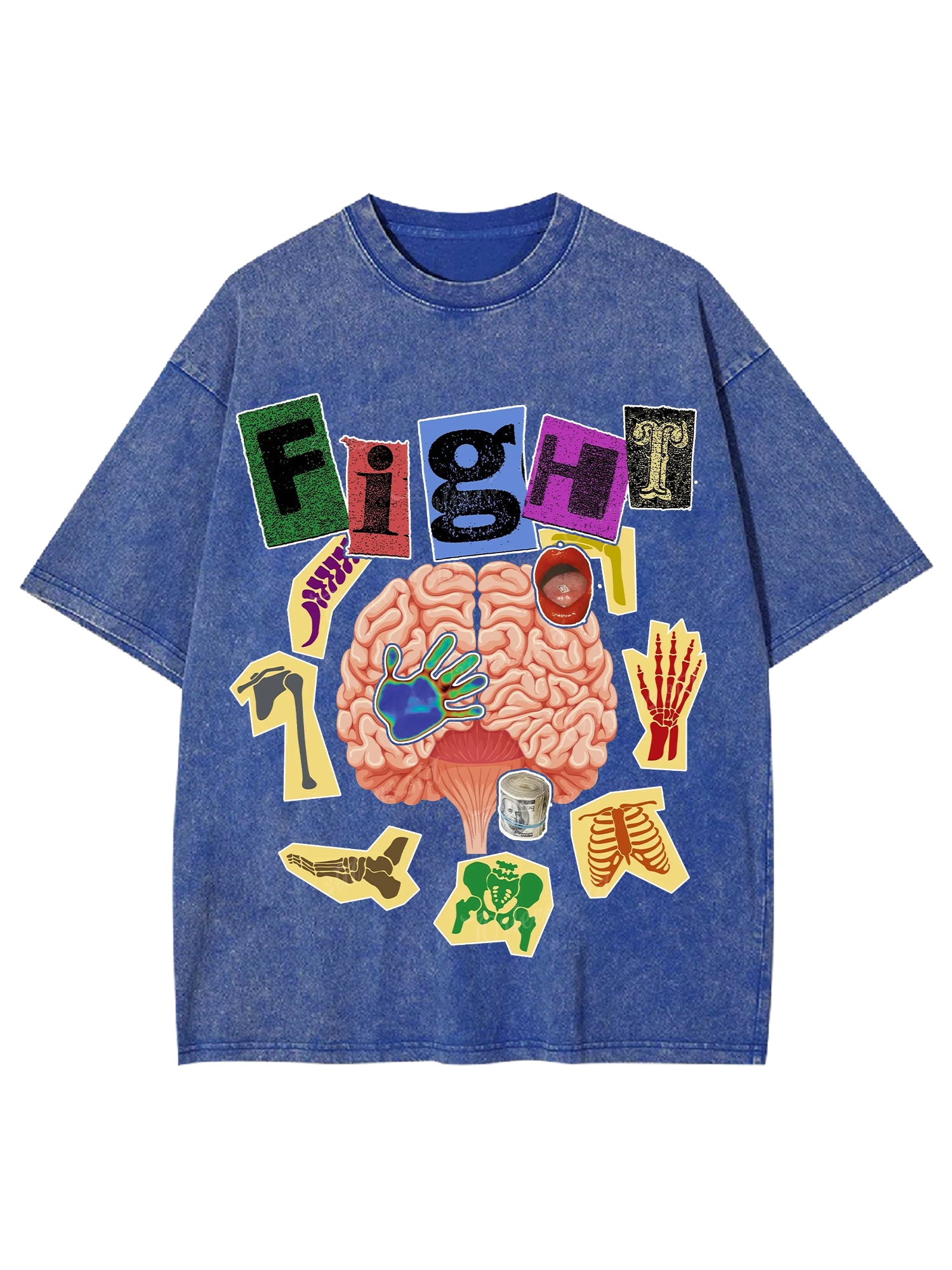 Hight Washed Tshirt-ClassyOutlaw