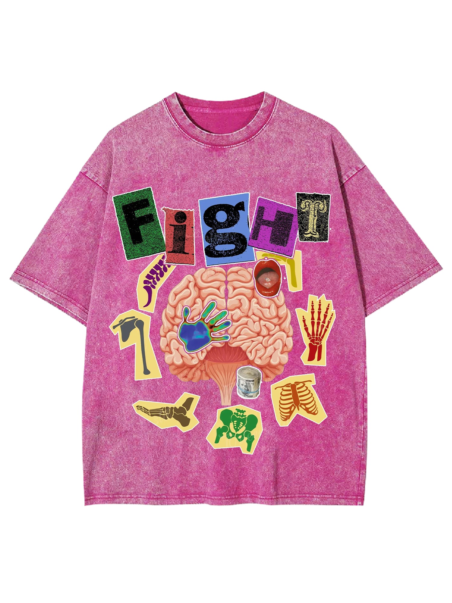 Hight Washed Tshirt-ClassyOutlaw