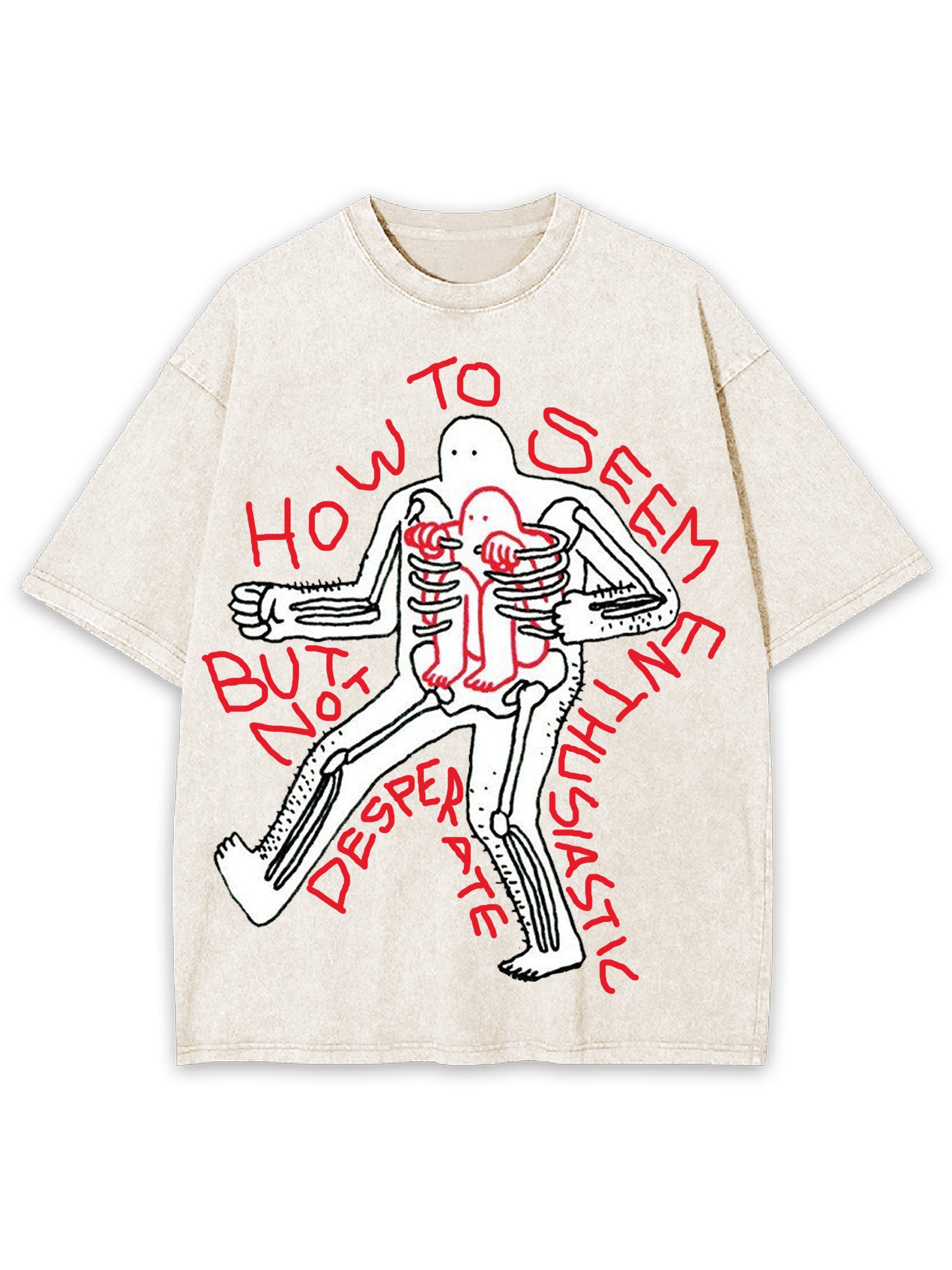 How To Do It Washed Tshirt-ClassyOutlaw