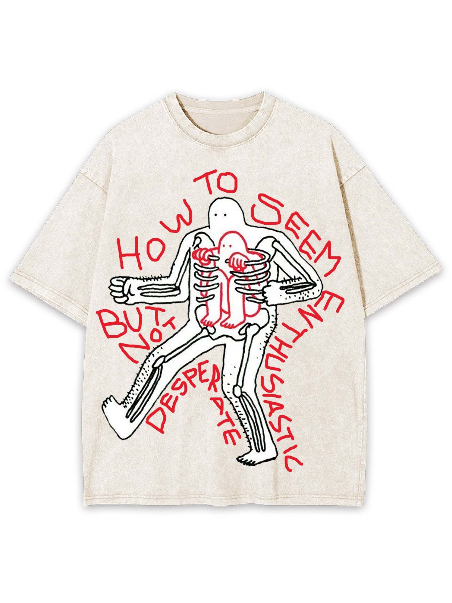 How To Do It Washed Tshirt-ClassyOutlaw