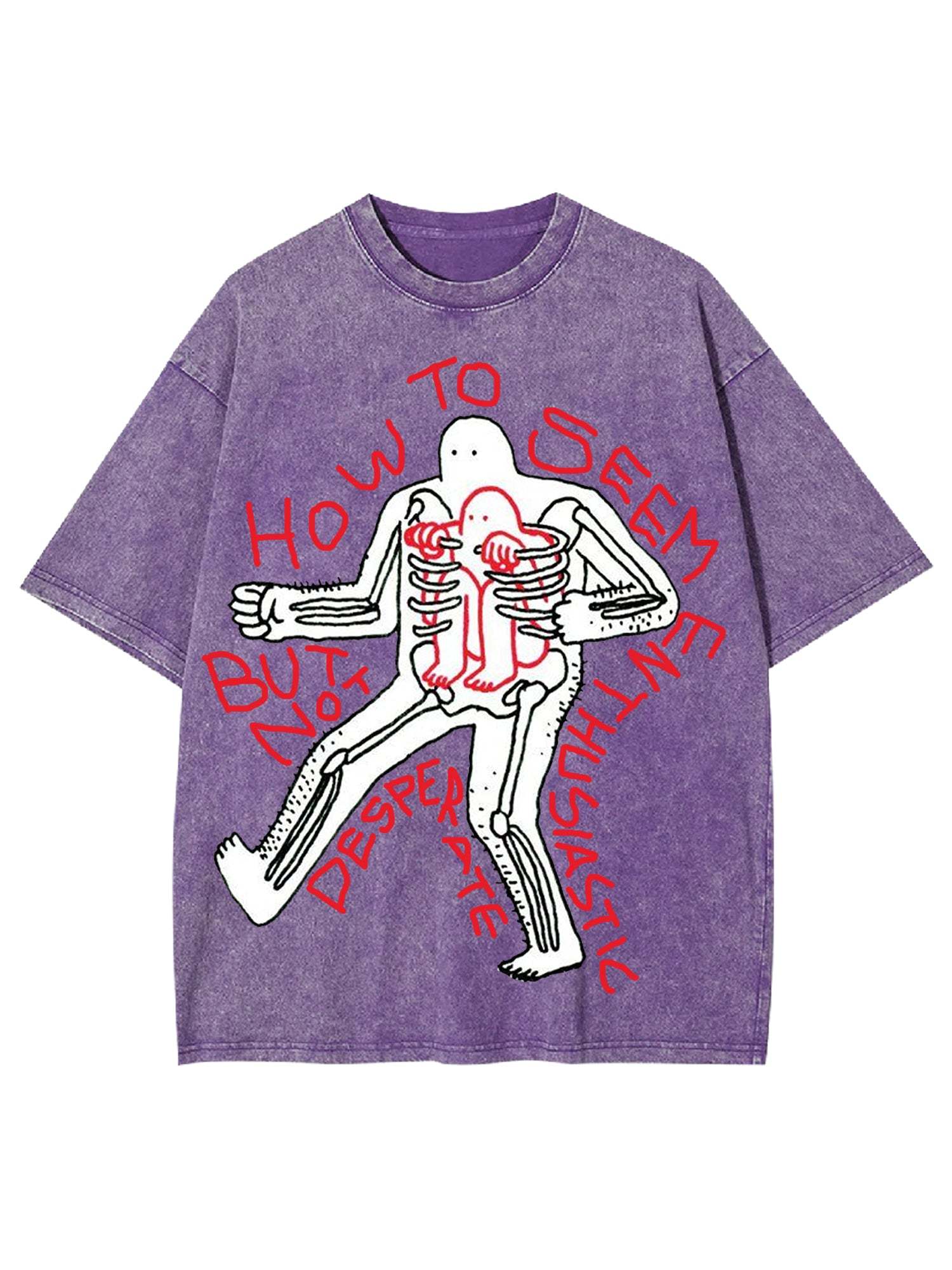 How To Do It Washed Tshirt-ClassyOutlaw