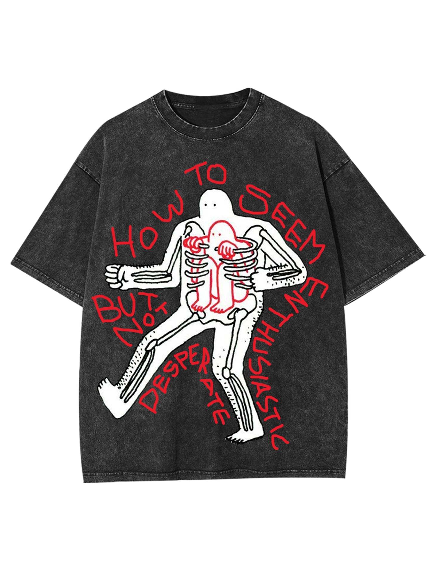 How To Do It Washed Tshirt-ClassyOutlaw