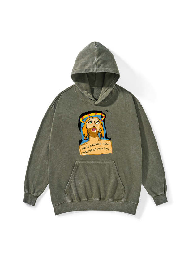 DOG WORLD WASHED HOODIE