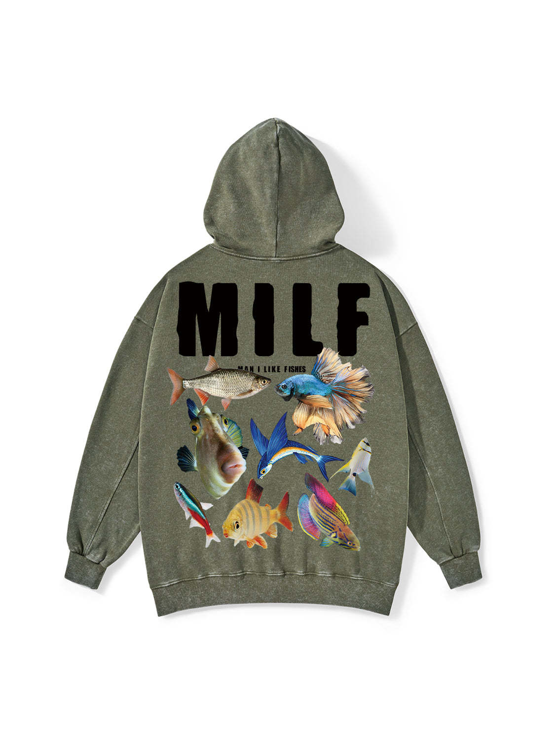 MILF WASHED HOODIE