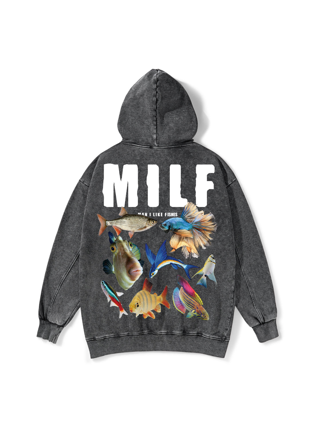 MILF WASHED HOODIE