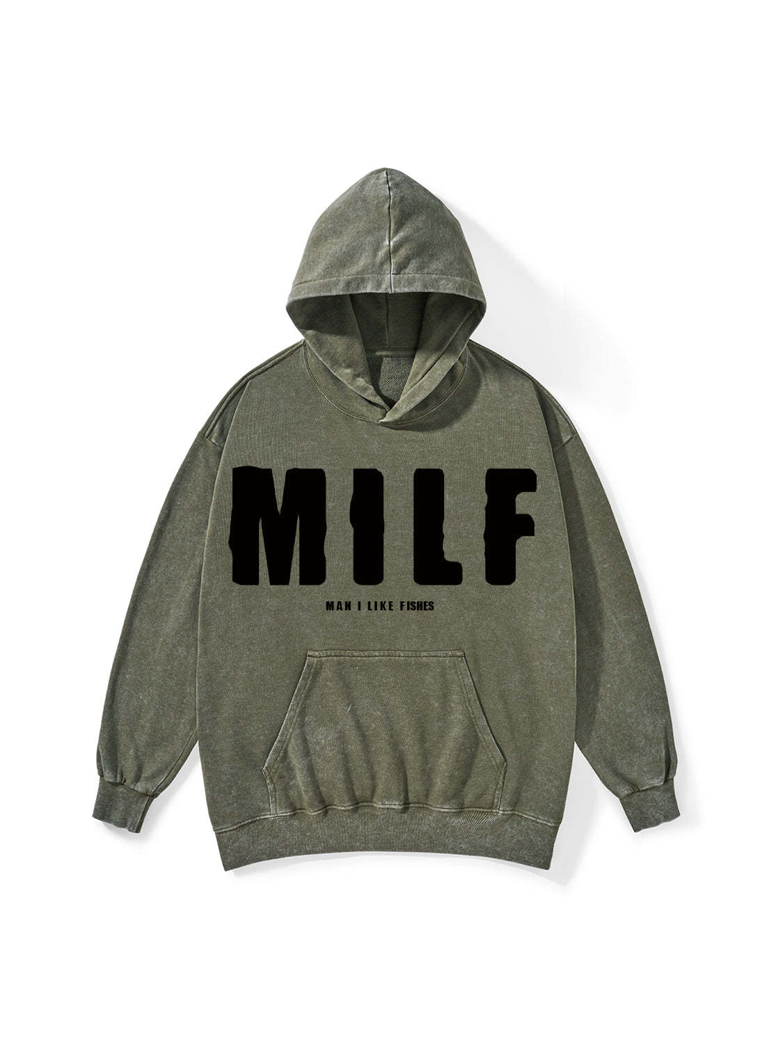 MILF WASHED HOODIE