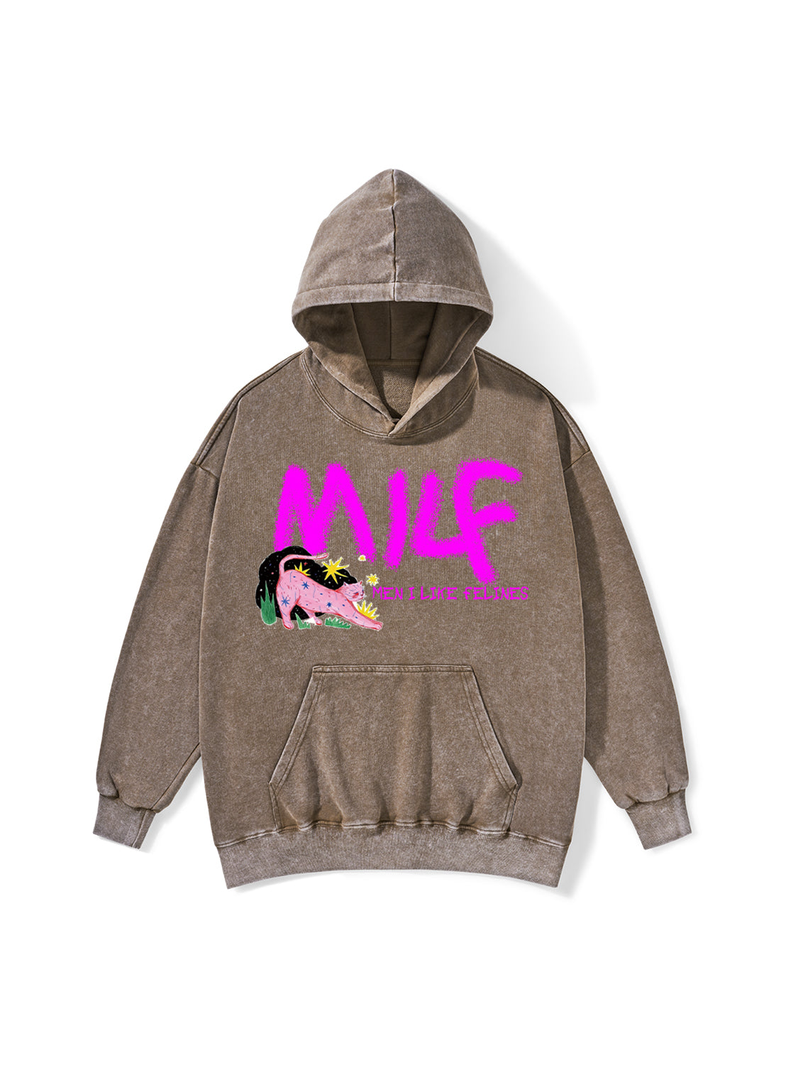 MILF WASHED HOODIE