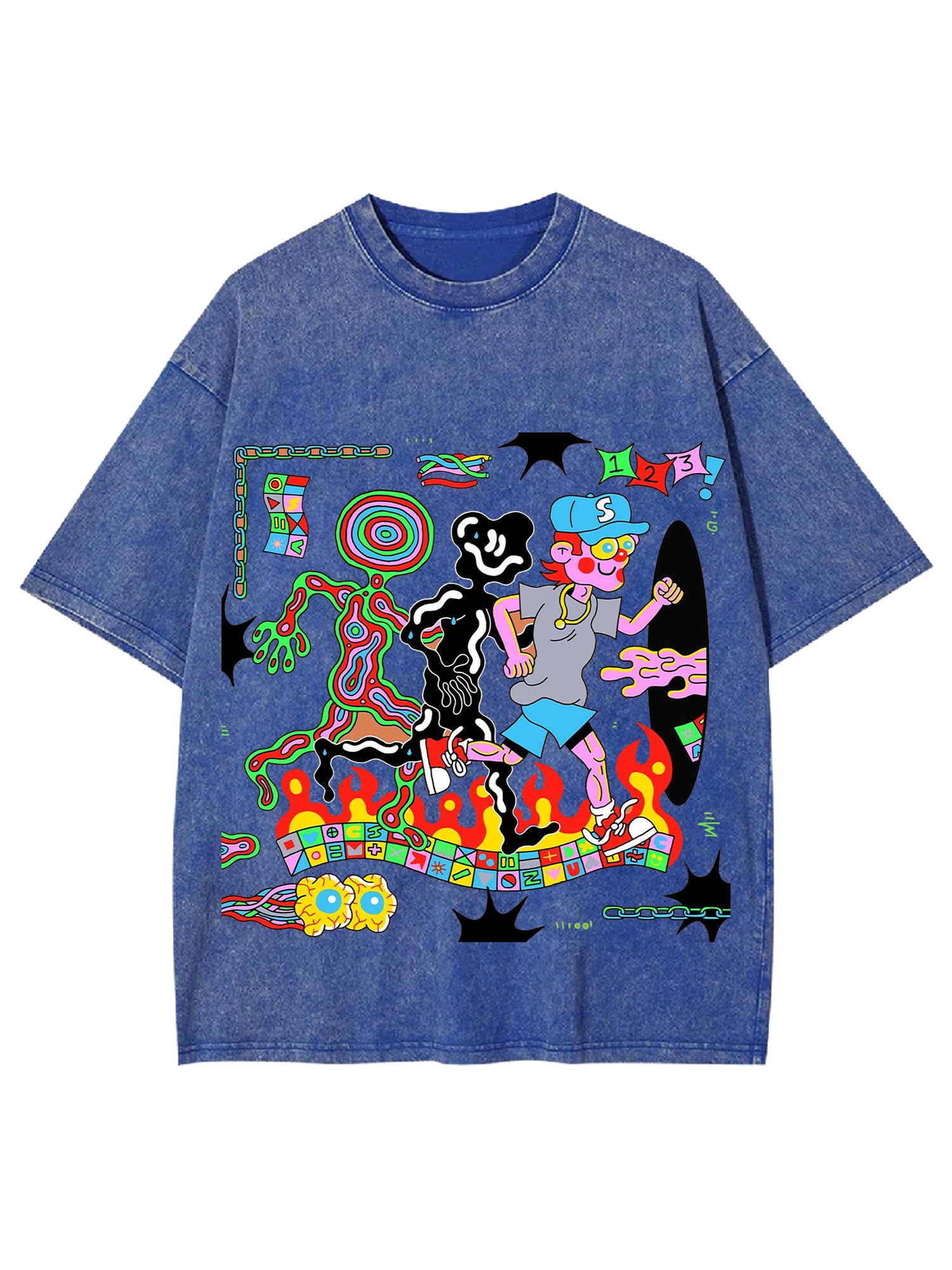 Out Of Body Washed Tshirt-ClassyOutlaw