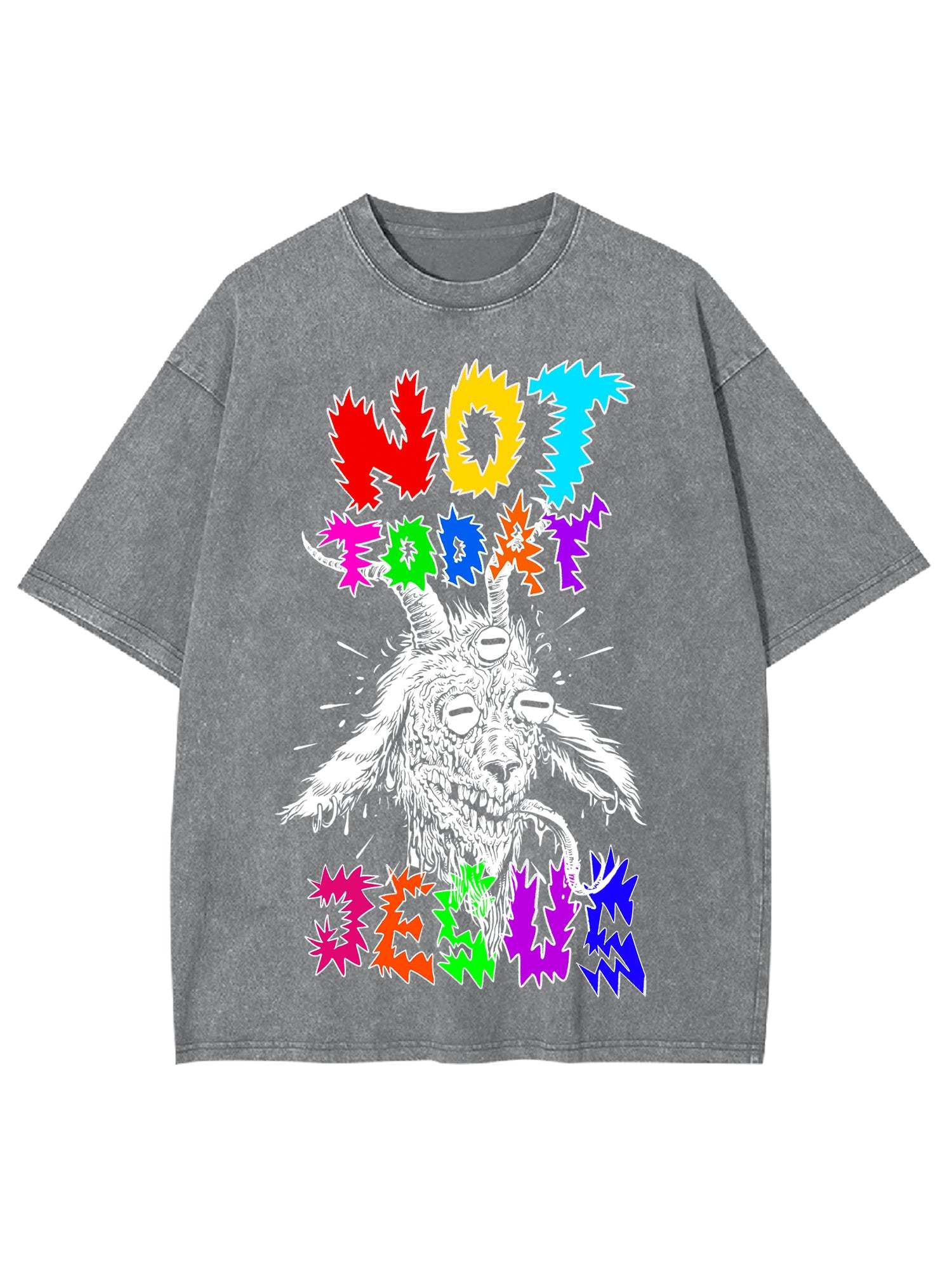 Not Today Jesus Washed Tshirt-ClassyOutlaw Sale