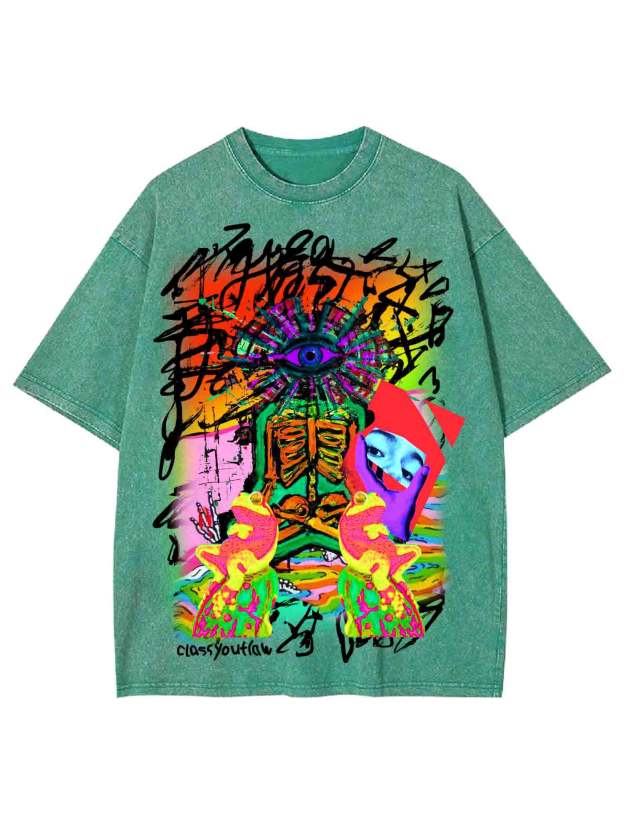 Out Of My Mind Washed Tshirt