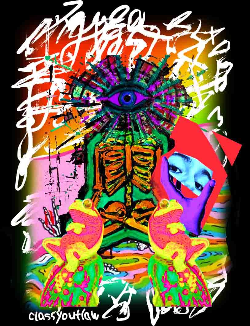 Out Of My Mind Washed Tshirt