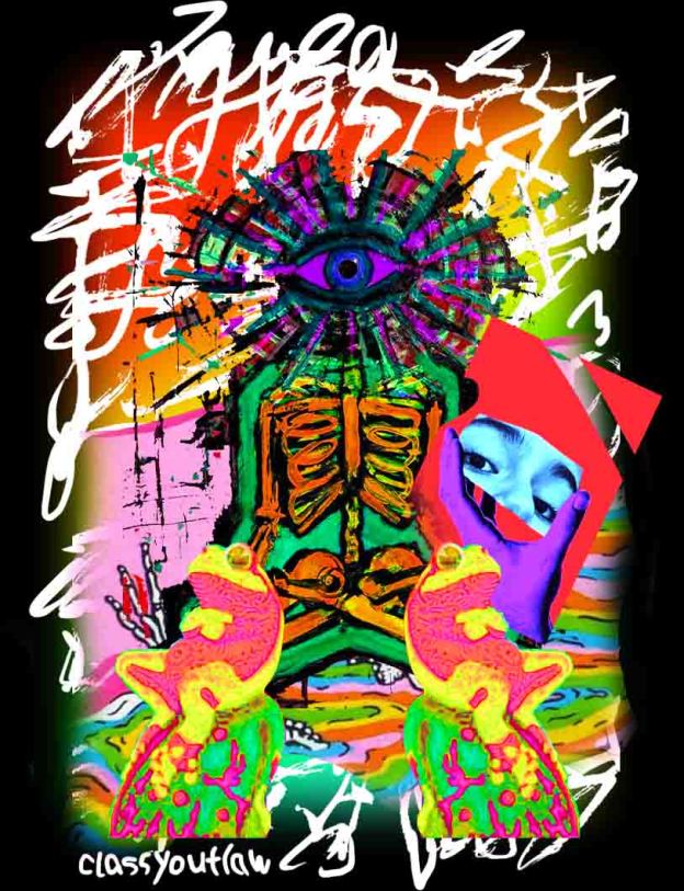 Out Of My Mind Washed Tshirt