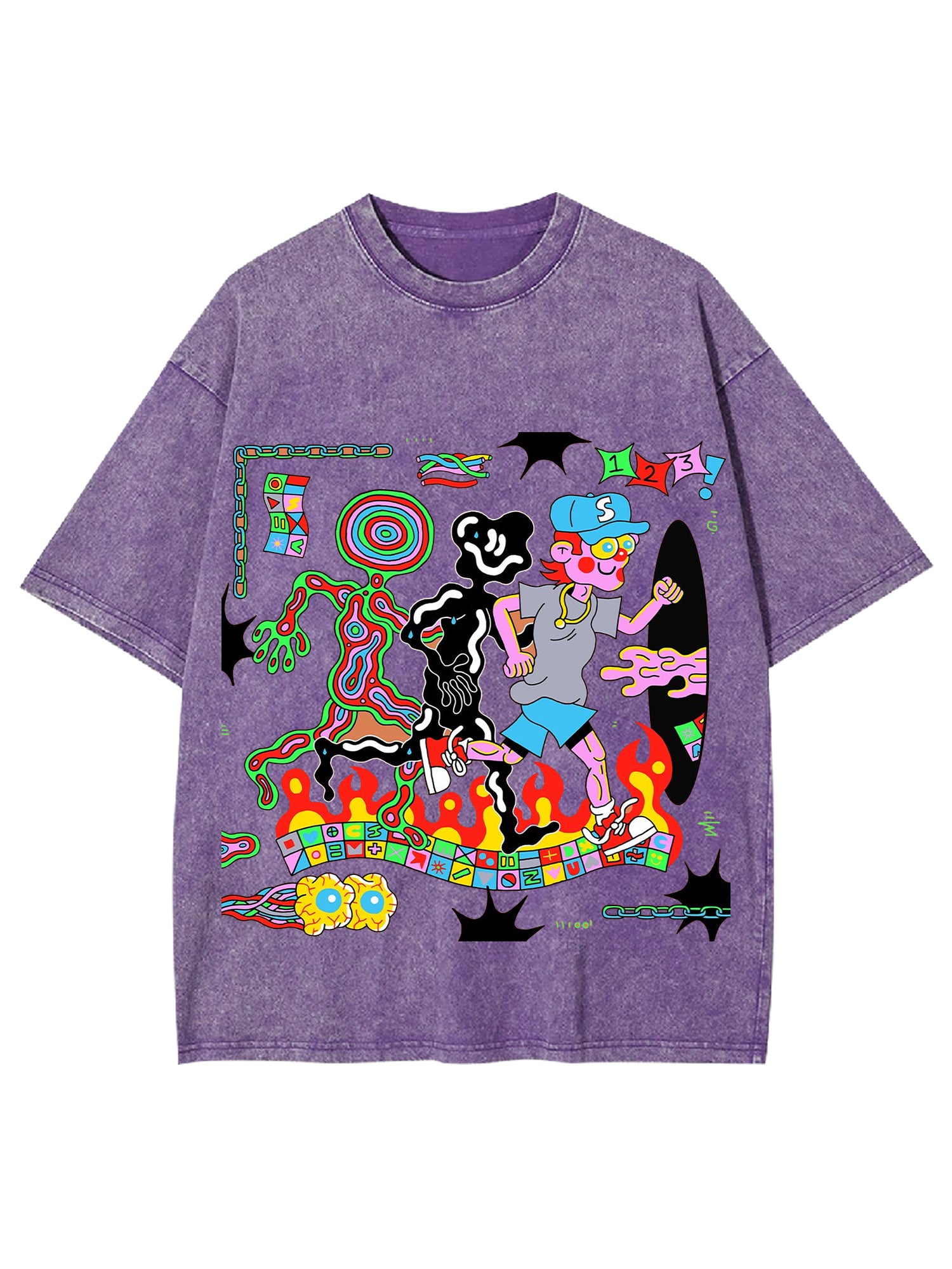 Out Of Body Washed Tshirt-ClassyOutlaw