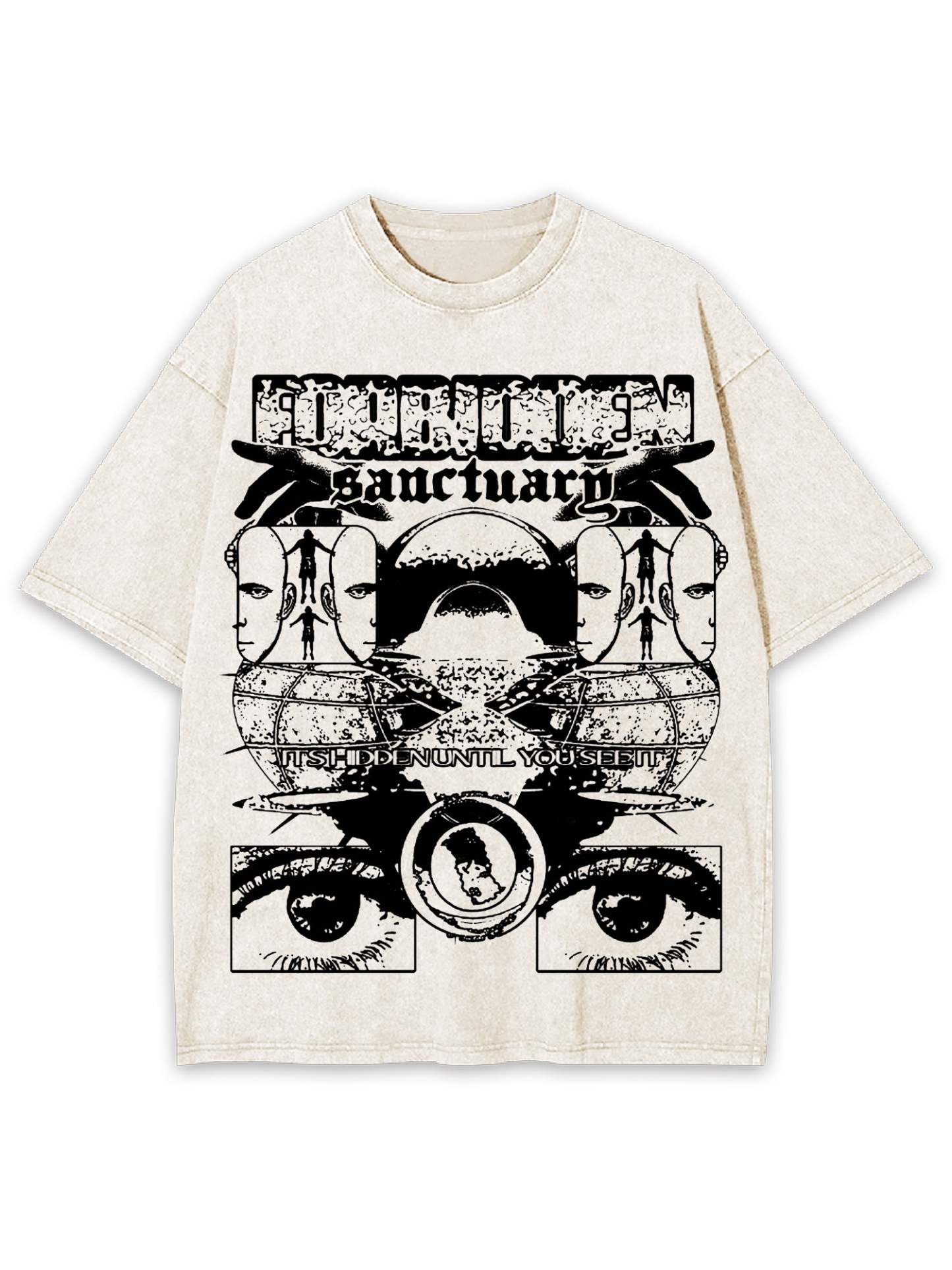 Sanctuarg Washed Tshirt-ClassyOutlaw