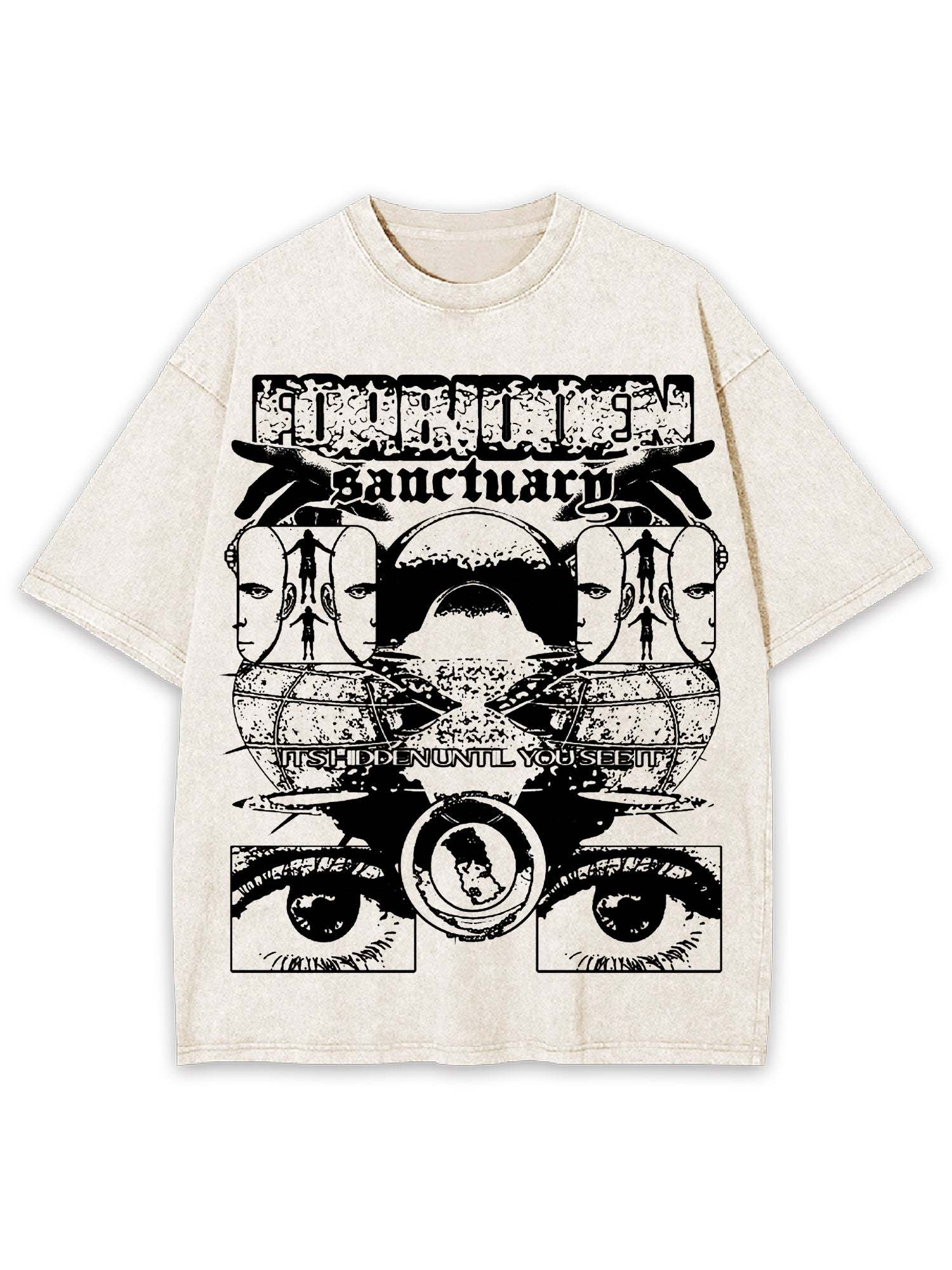 Sanctuarg Washed Tshirt-ClassyOutlaw