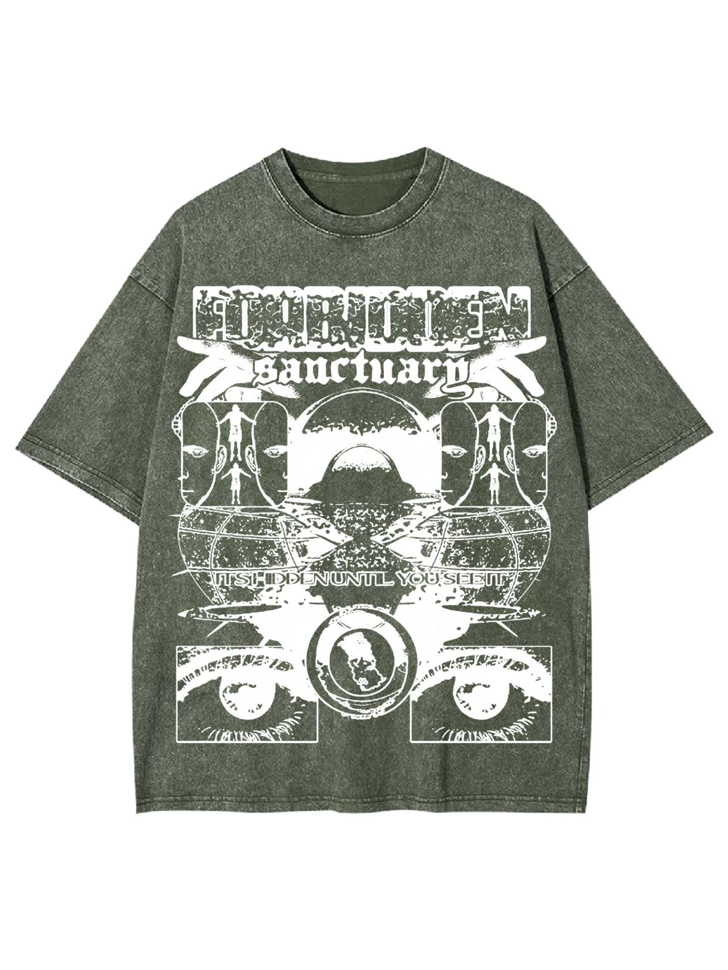 Sanctuarg Washed Tshirt-ClassyOutlaw