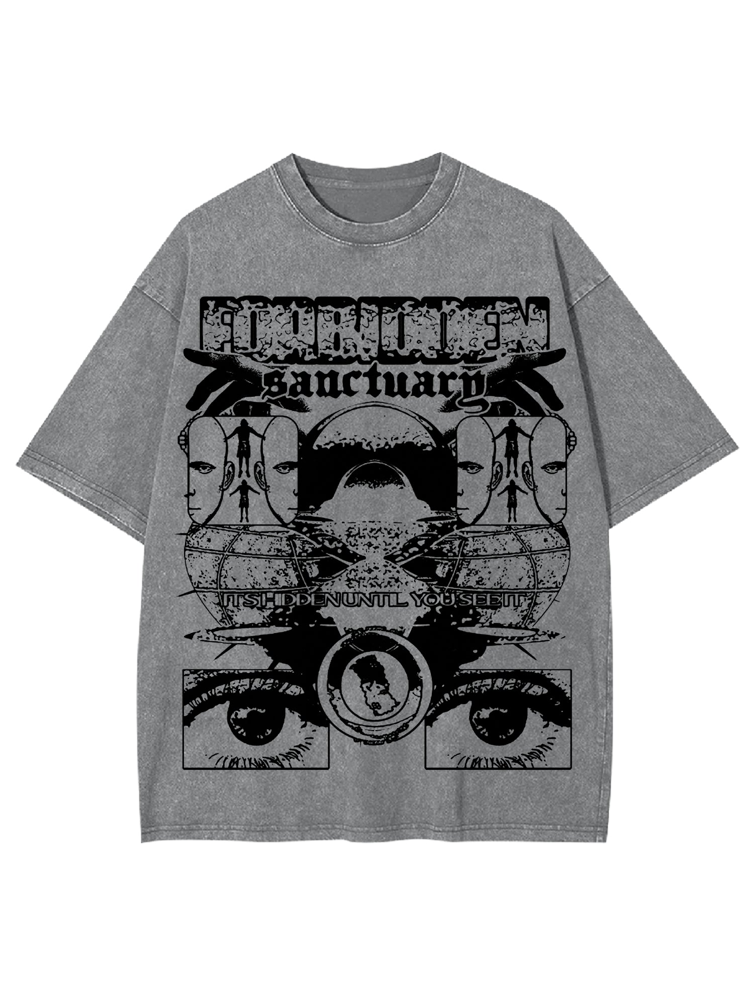 Sanctuarg Washed Tshirt-ClassyOutlaw