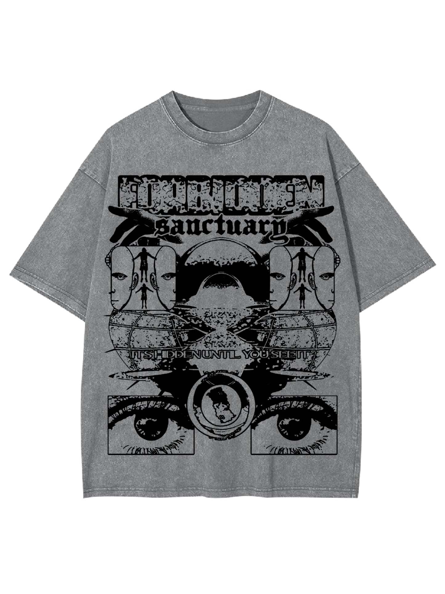 Sanctuarg Washed Tshirt-ClassyOutlaw