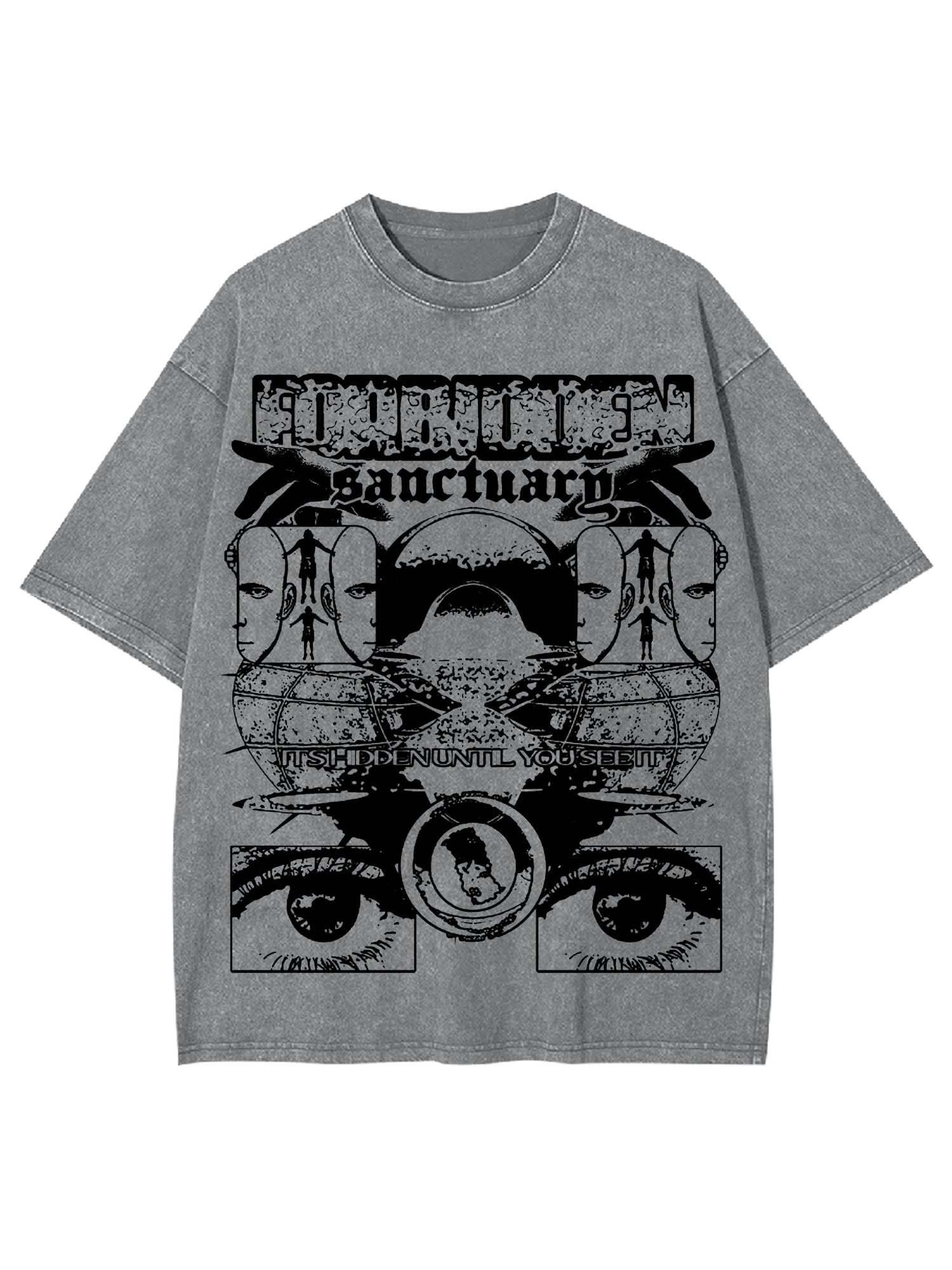 Sanctuarg Washed Tshirt-ClassyOutlaw