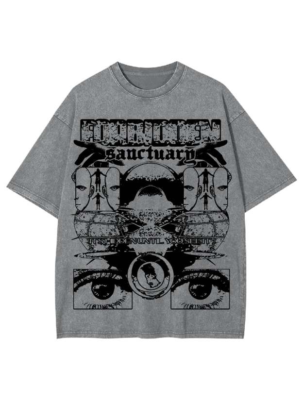 Sanctuarg Washed Tshirt-ClassyOutlaw