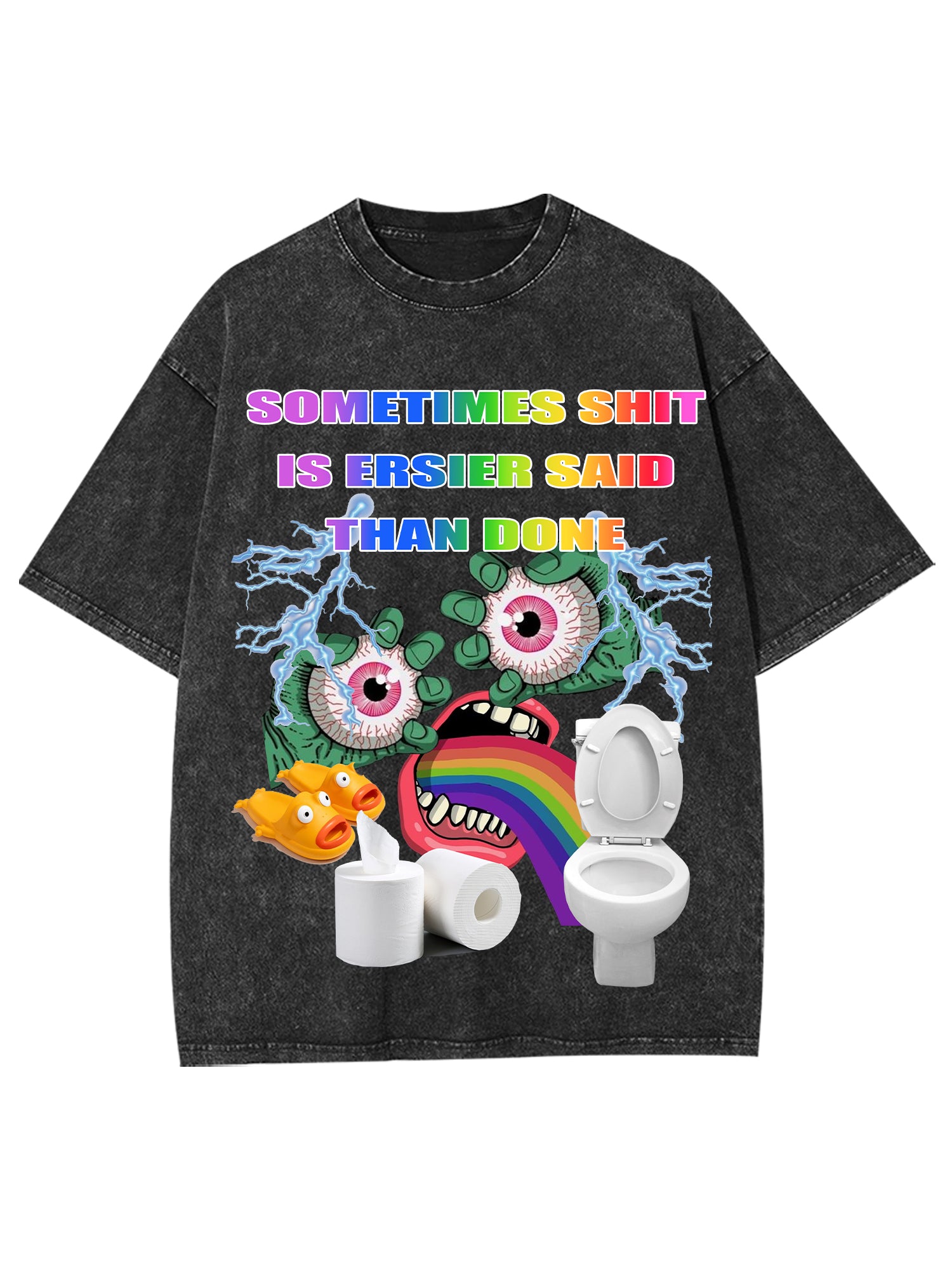 Shit Washed Tshirt-ClassyOutlaw