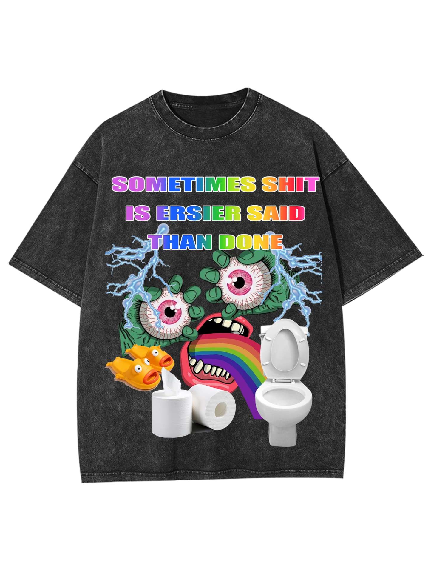 Shit Washed Tshirt-ClassyOutlaw