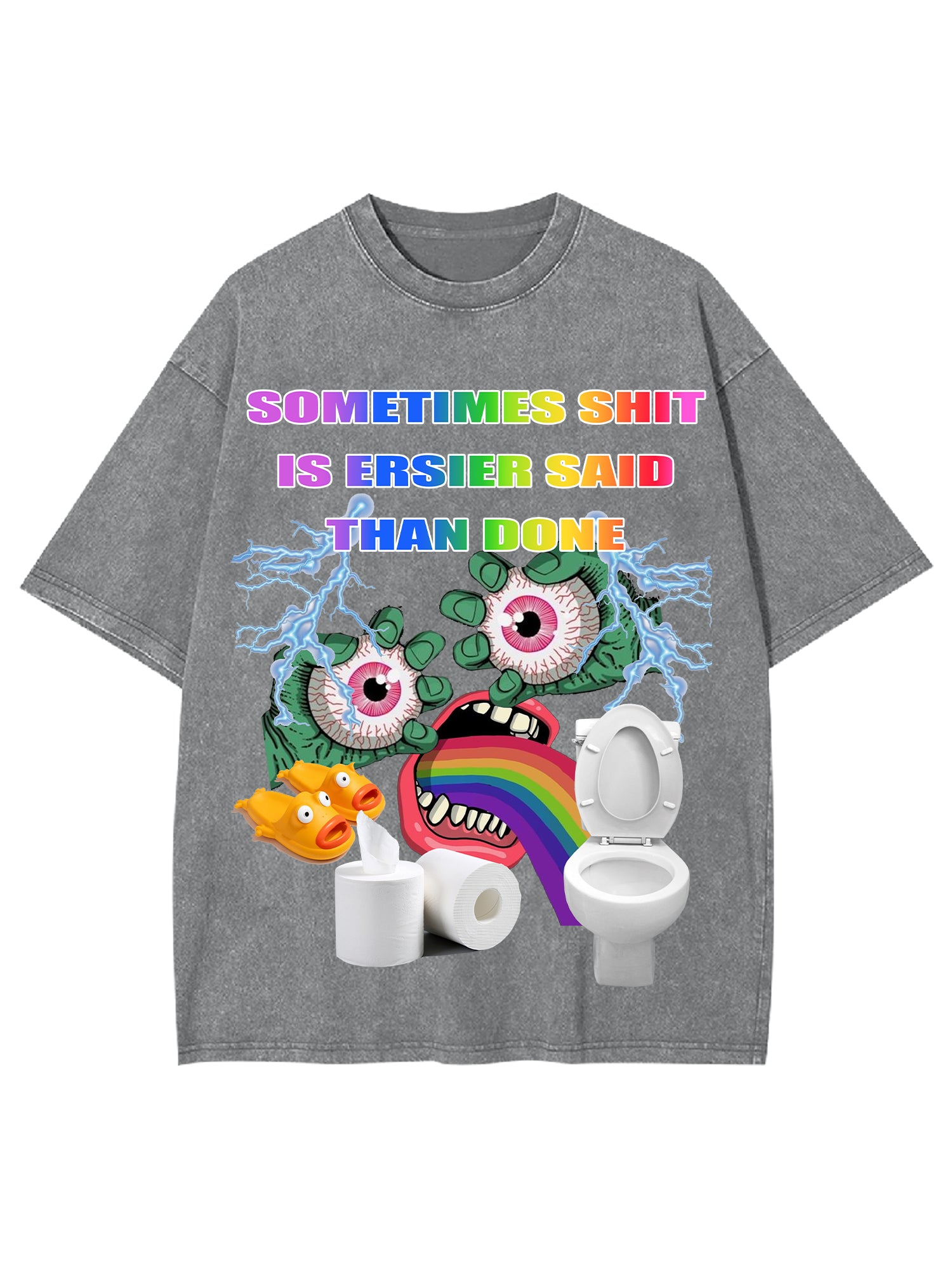 Shit Washed Tshirt-ClassyOutlaw