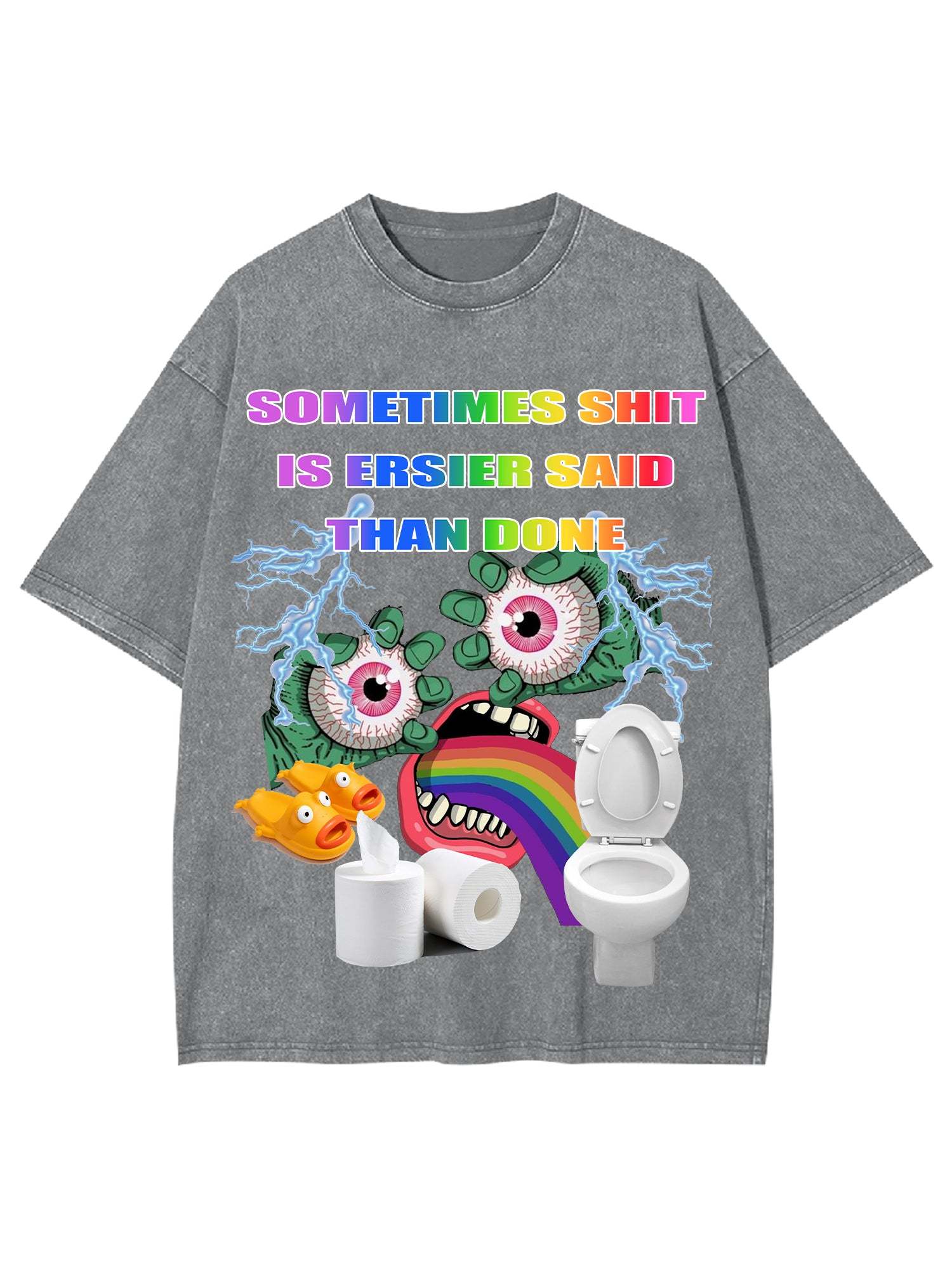 Shit Washed Tshirt-ClassyOutlaw