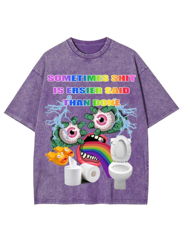 Shit Washed Tshirt-ClassyOutlaw