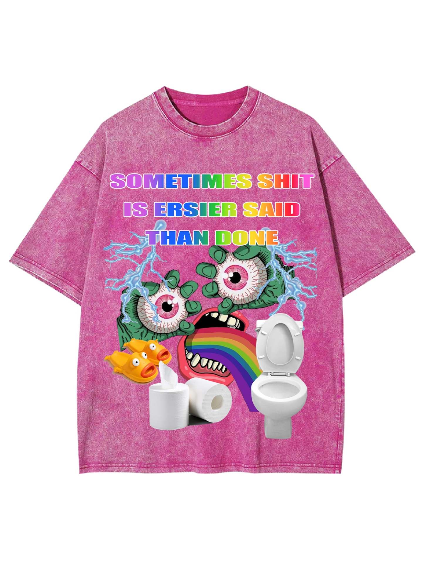 Shit Washed Tshirt-ClassyOutlaw