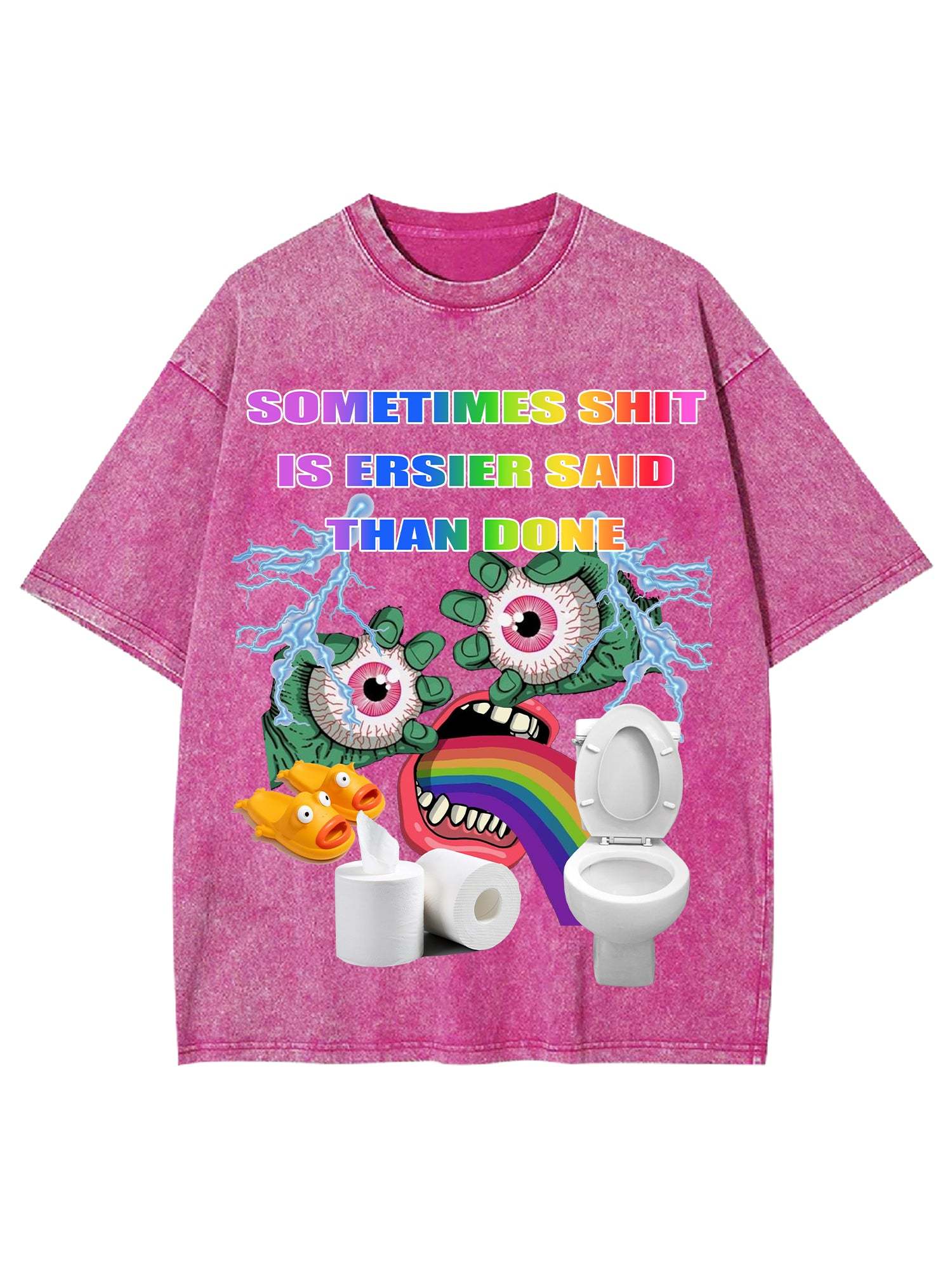 Shit Washed Tshirt-ClassyOutlaw