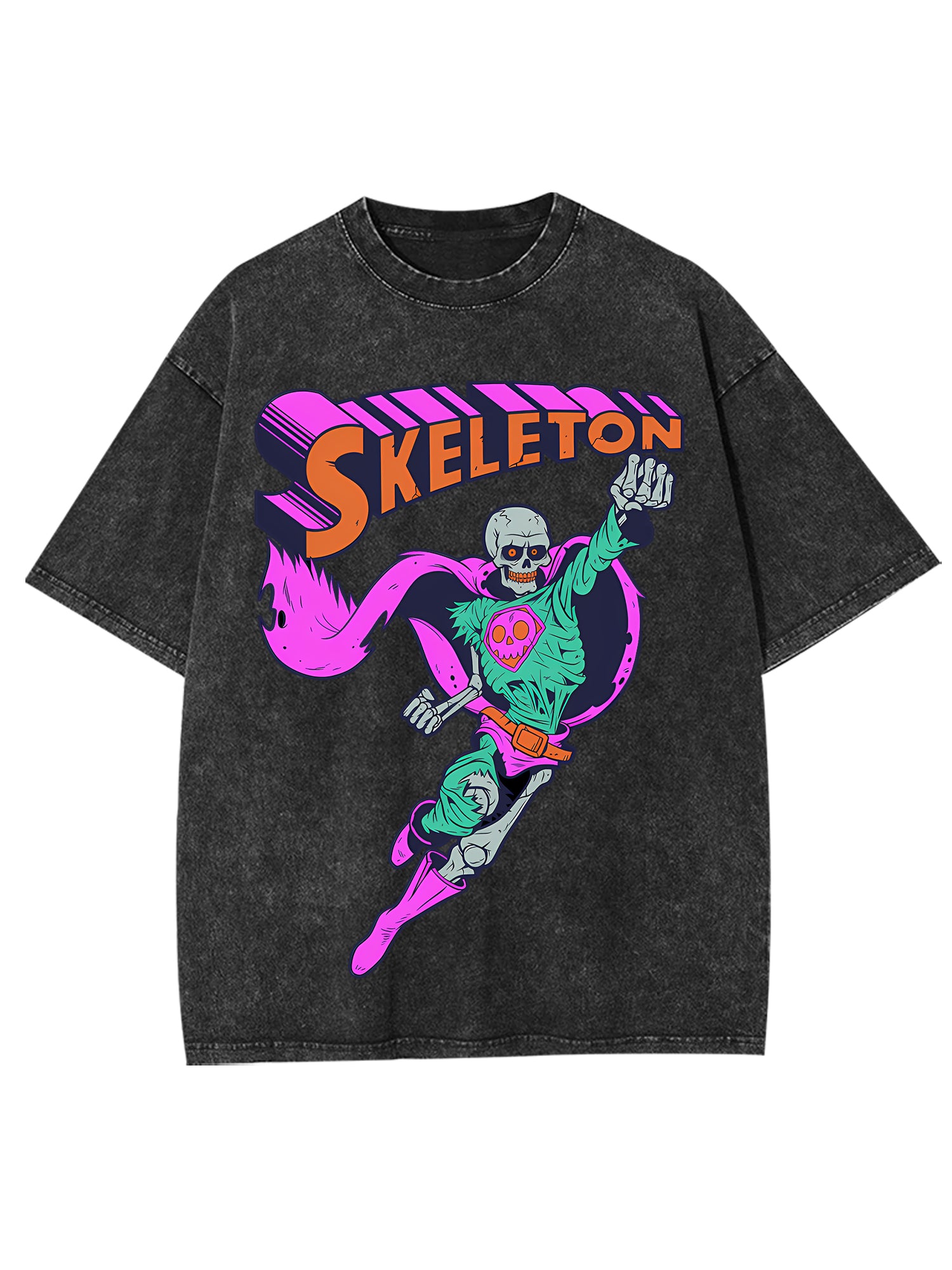 Super Villain From Hell Washed Tshirt