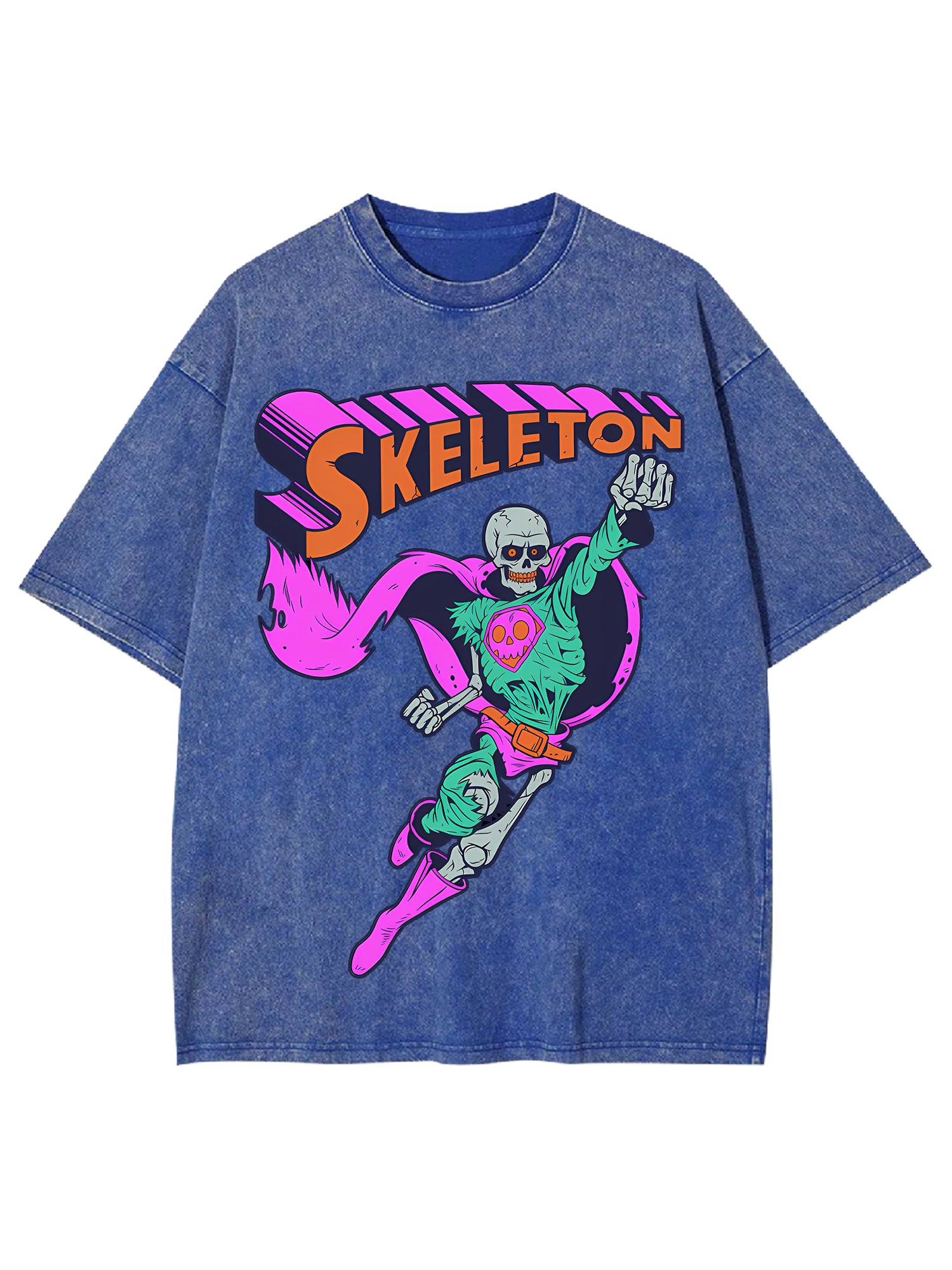 Super Villain From Hell Washed Tshirt