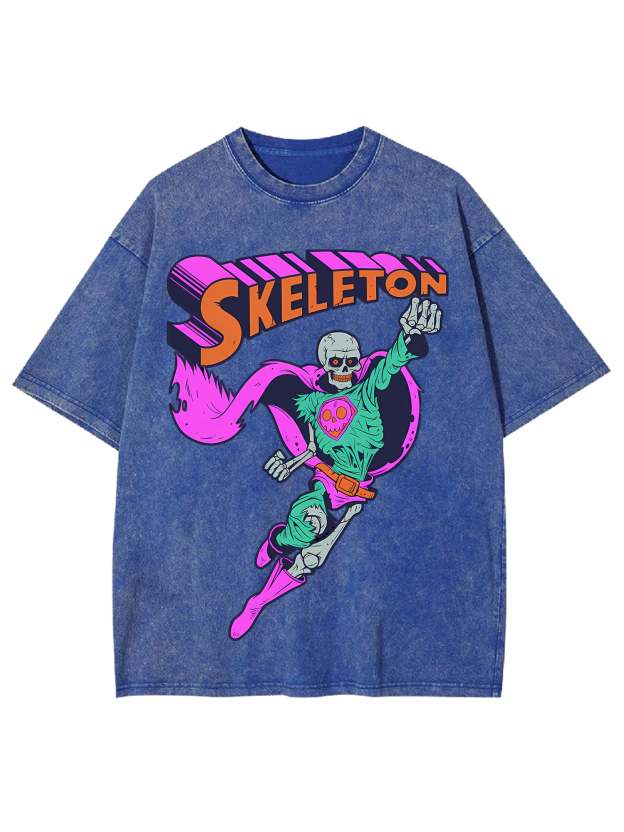 Super Villain From Hell Washed Tshirt