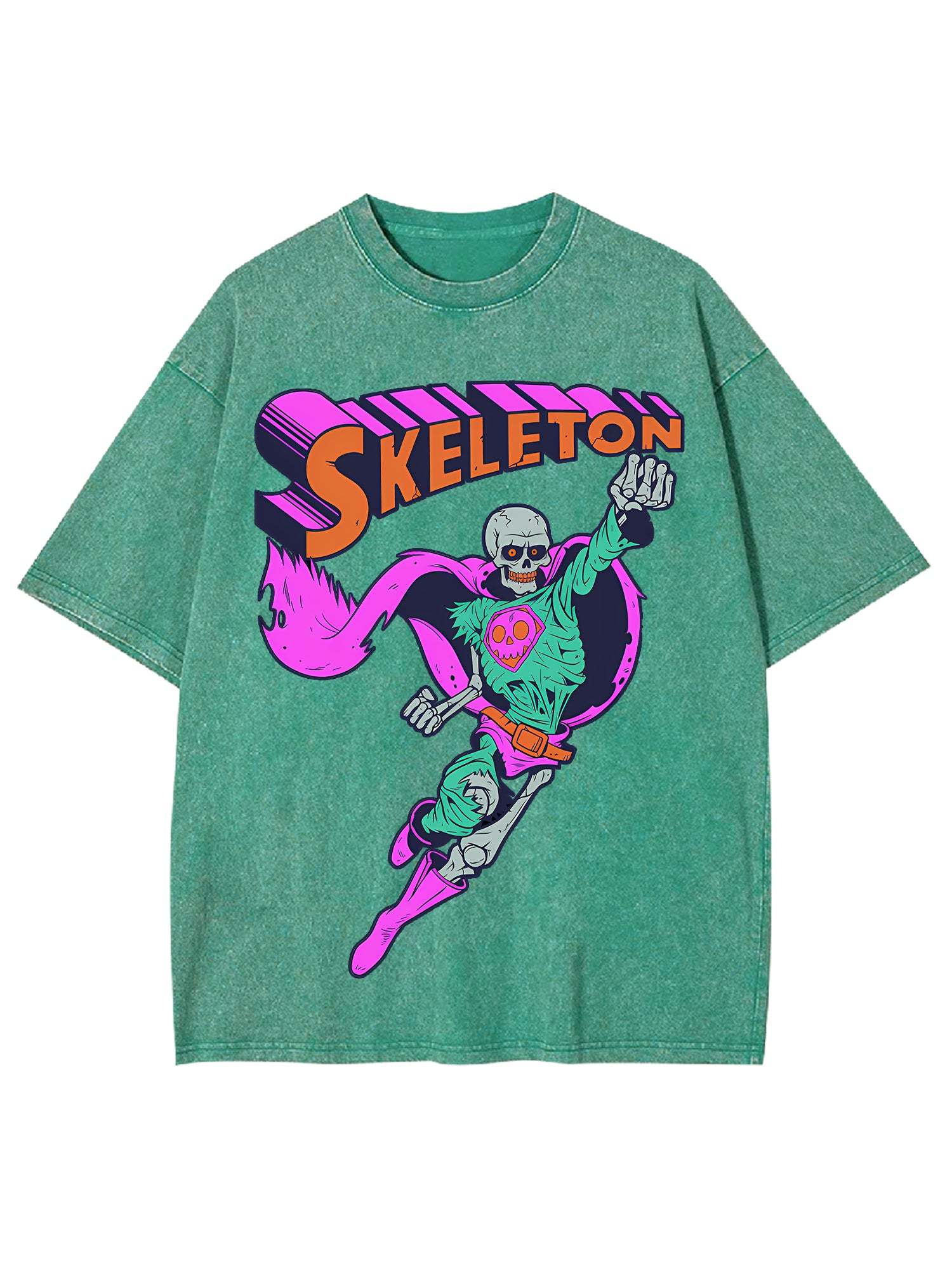 Super Villain From Hell Washed Tshirt