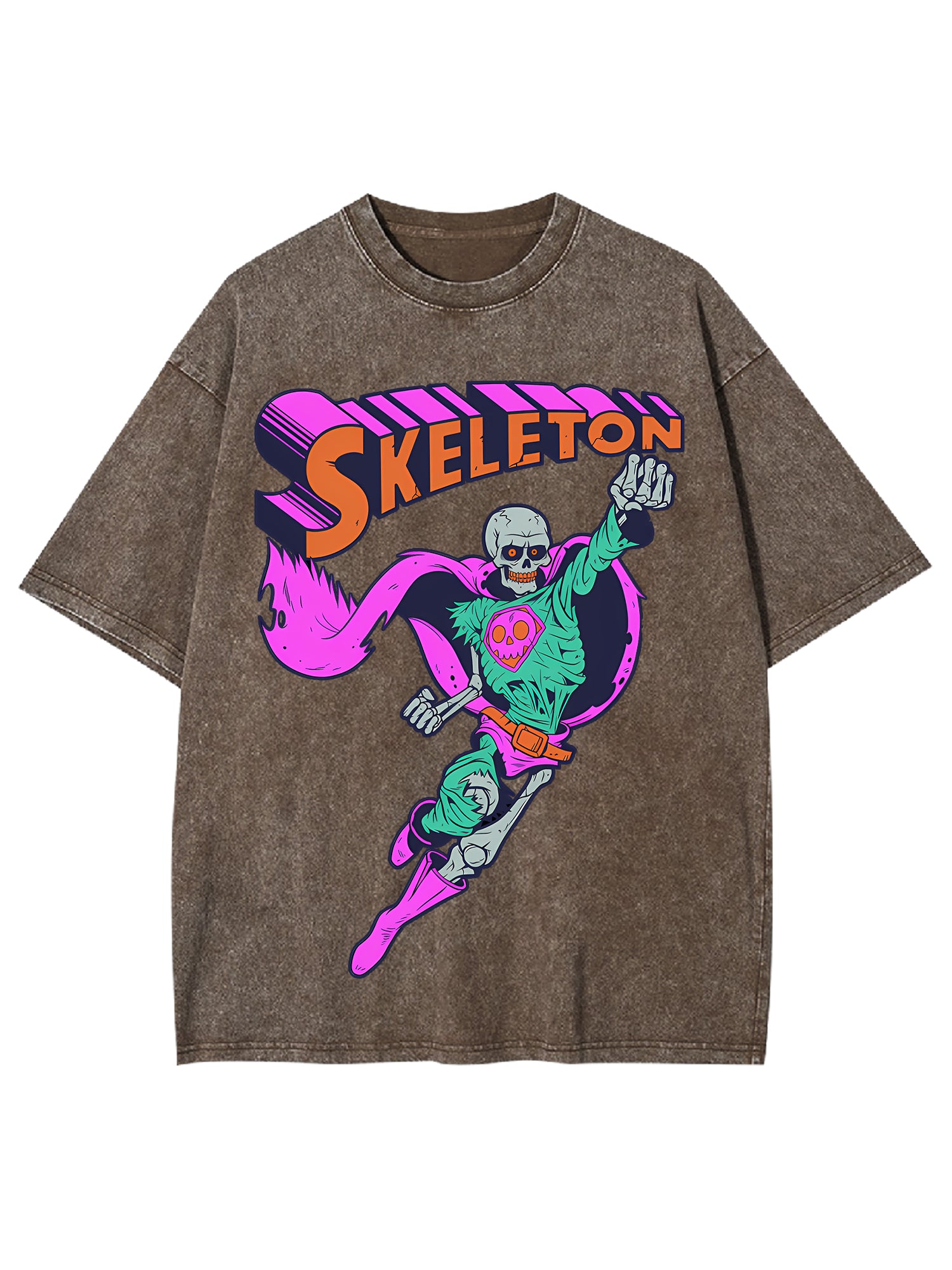 Super Villain From Hell Washed Tshirt