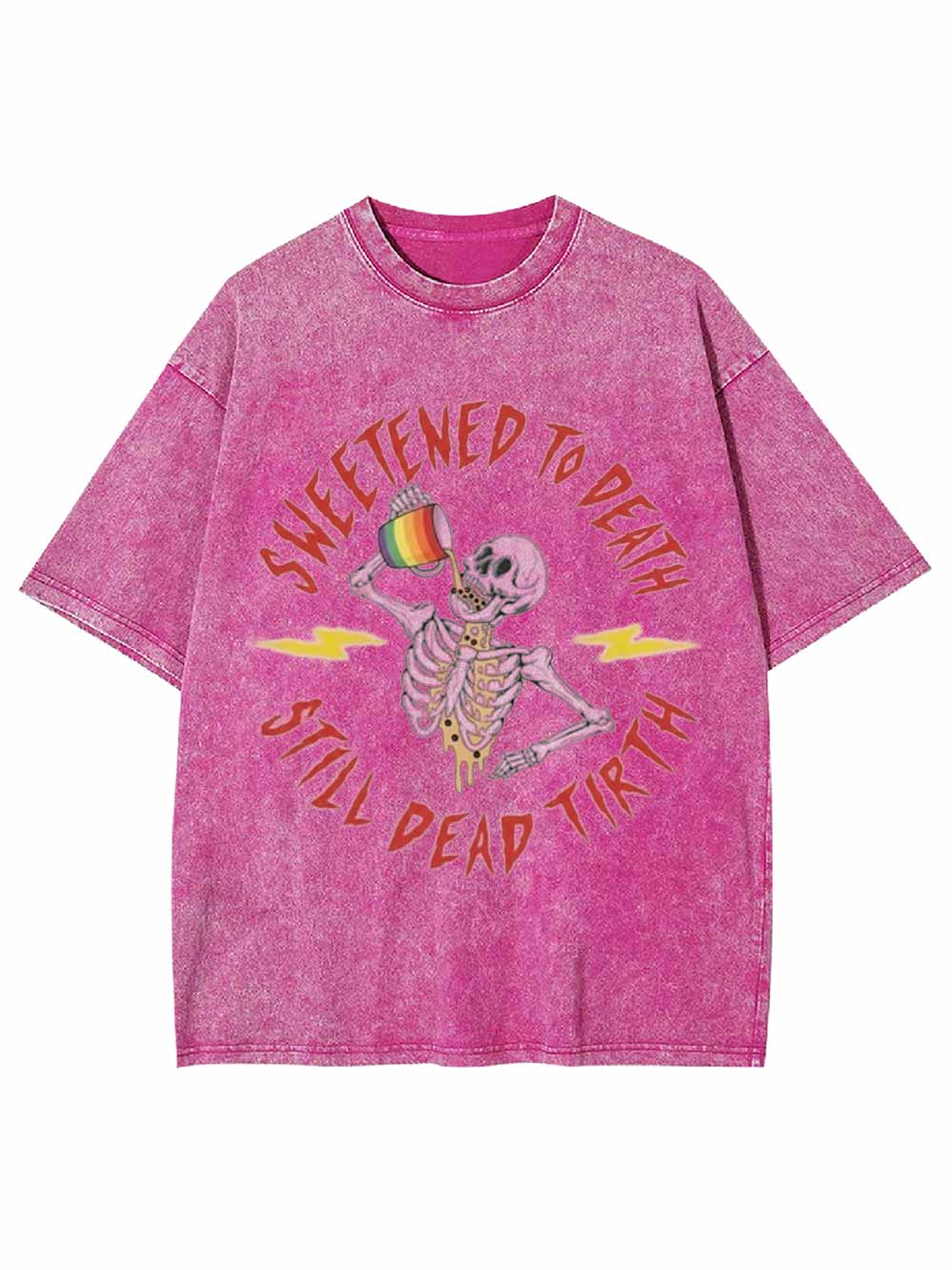 Sweetened To Death Washed Tshirt
