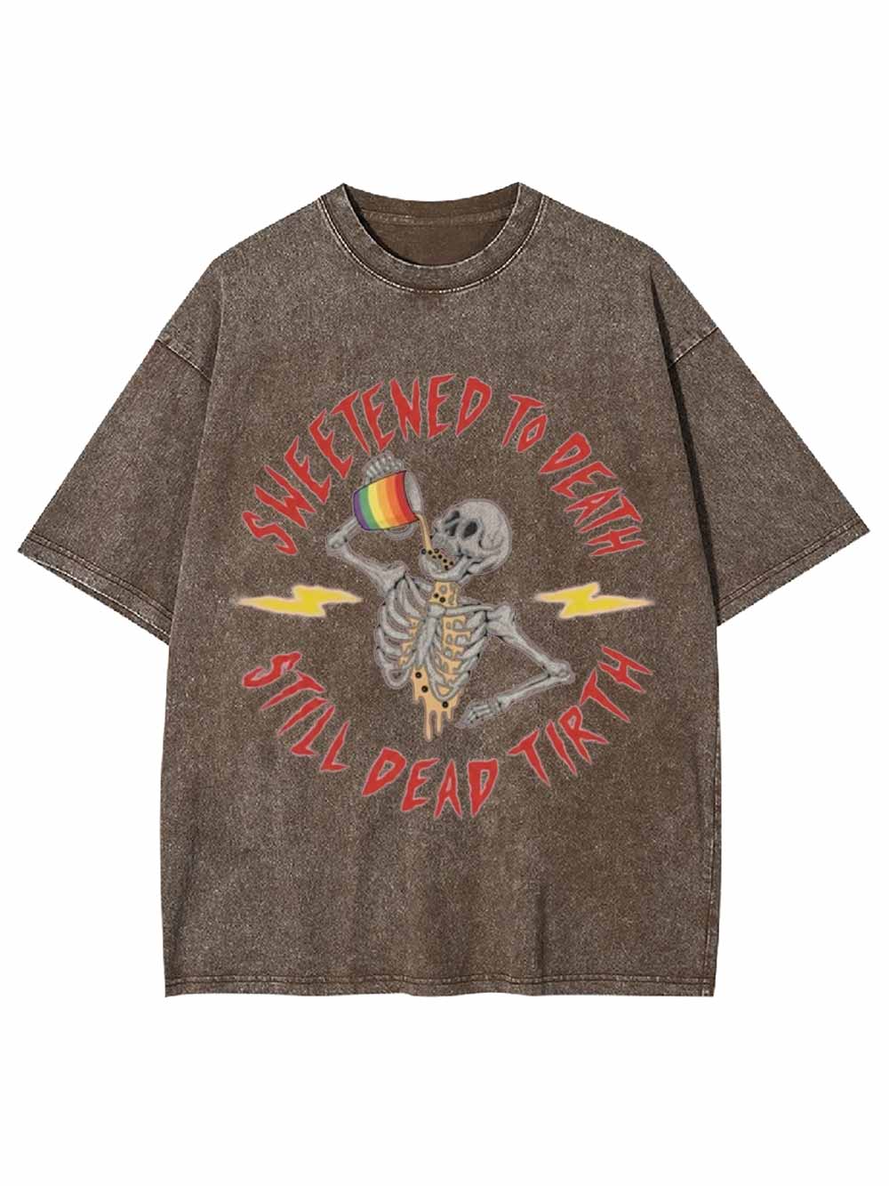 Sweetened To Death Washed Tshirt