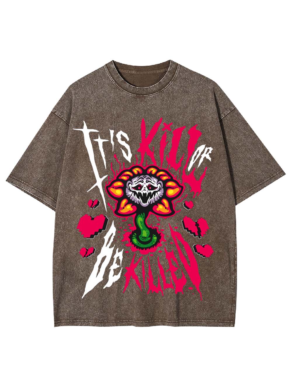 Kill Or Be Killed Washed Tshirt
