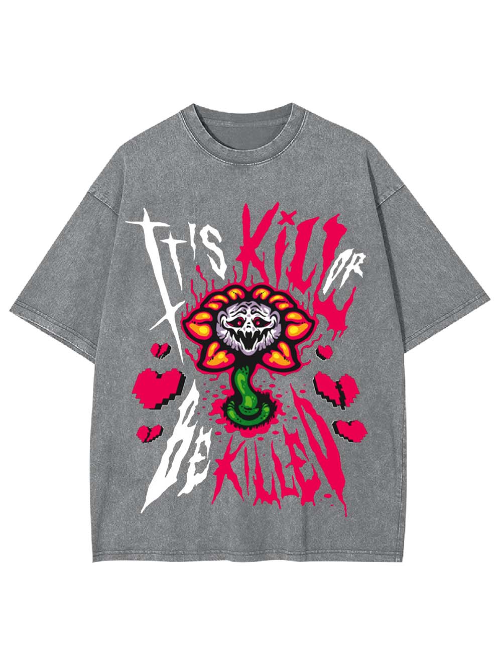 Kill Or Be Killed Washed Tshirt