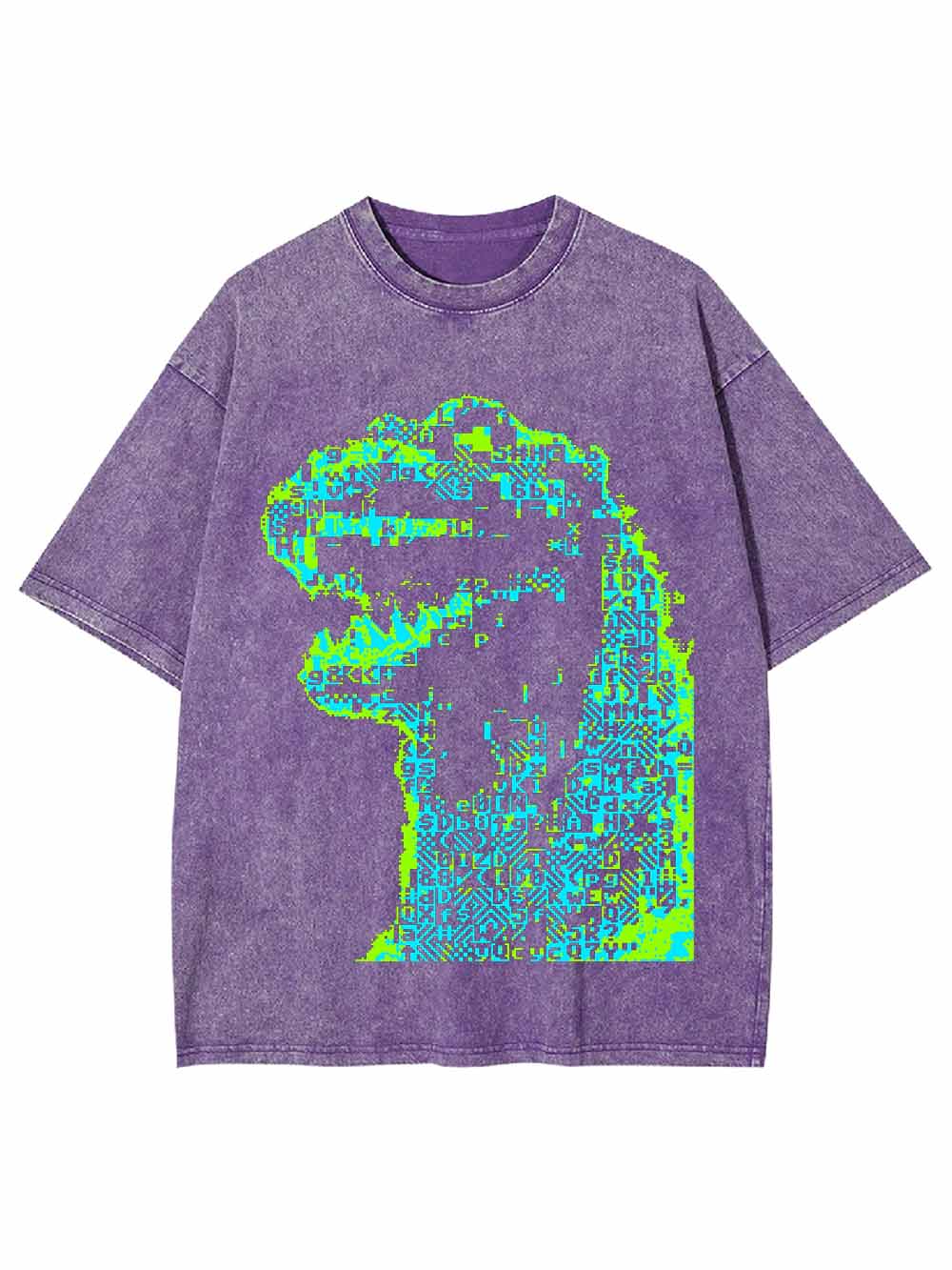 Neon Tyrannosaurus Washed Tshirt