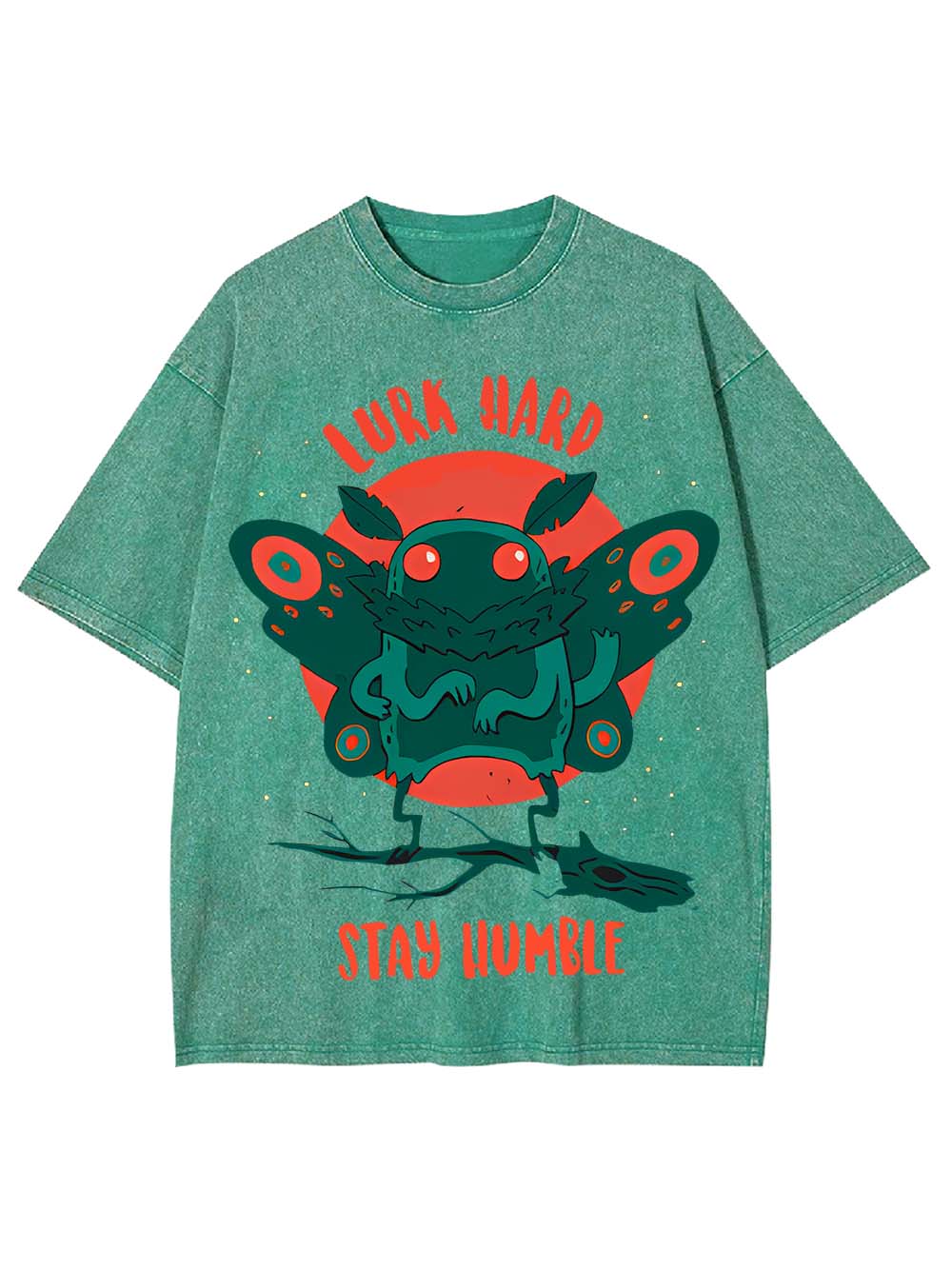Lurk Hard Stay Humble Washed Tshirt