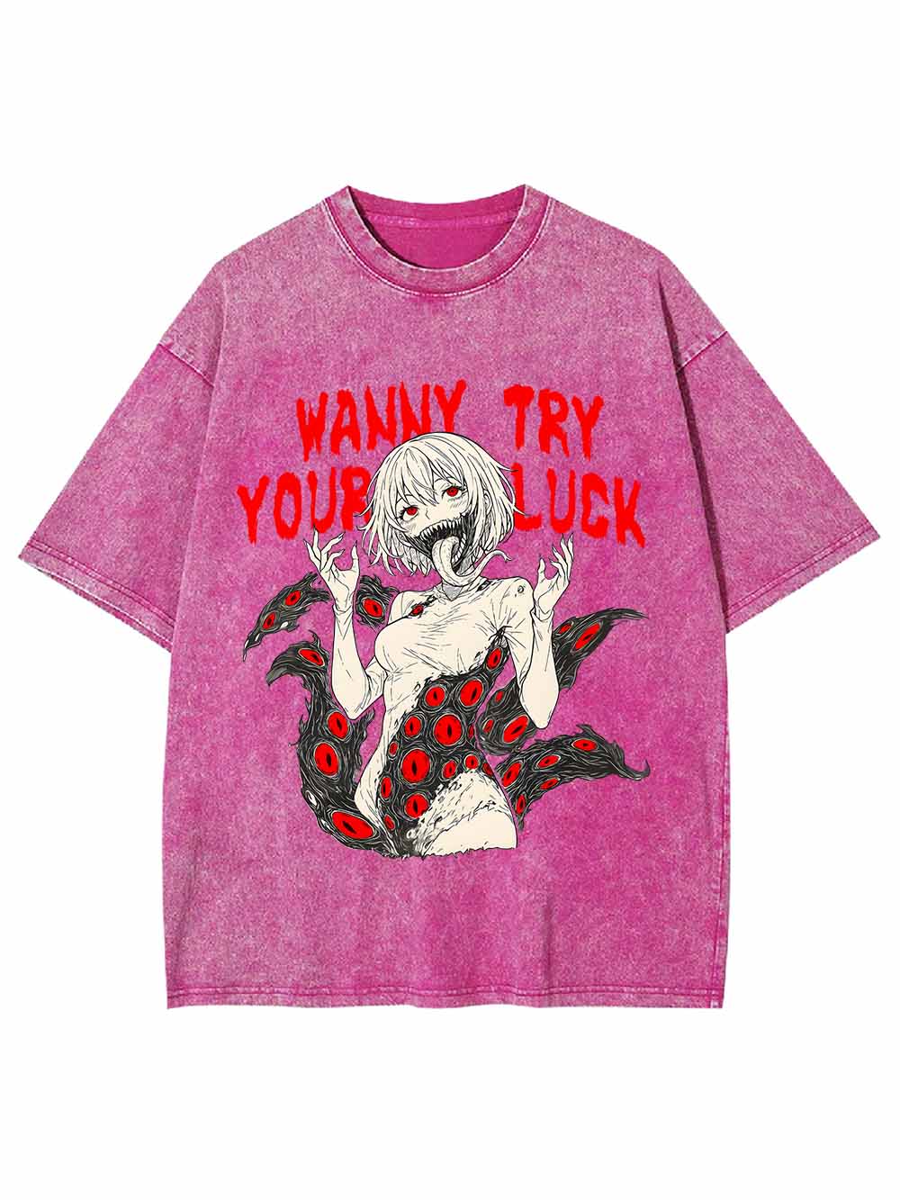 Wanna Try Your Luck Washed Tshirt