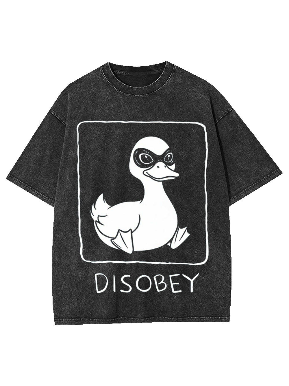Disobey Duck Washed Tshirt