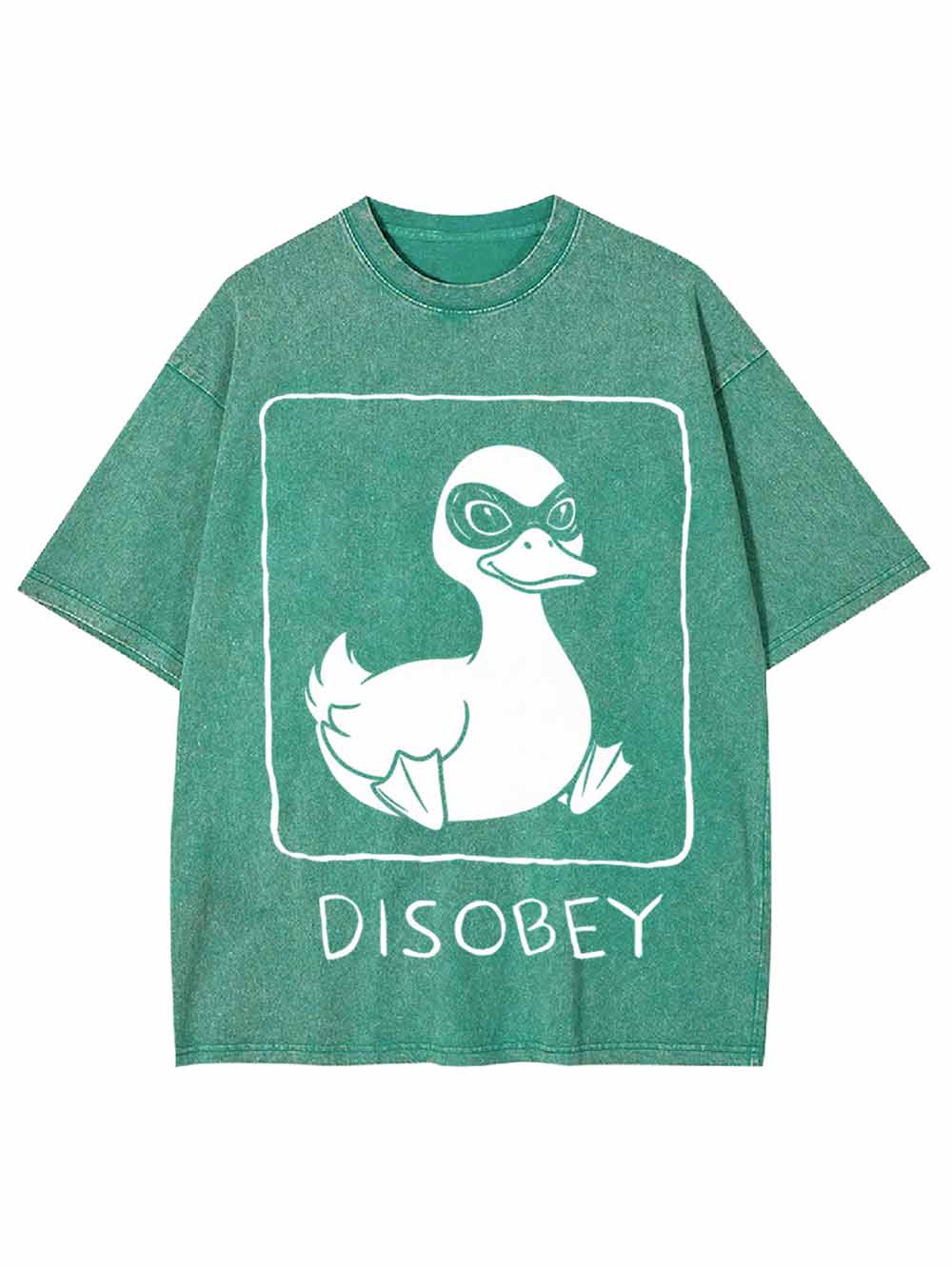 Disobey Duck Washed Tshirt