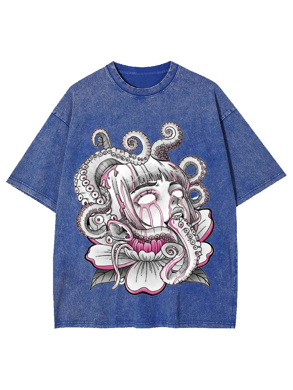 Tentacle Flower Dream Washed Tshirt