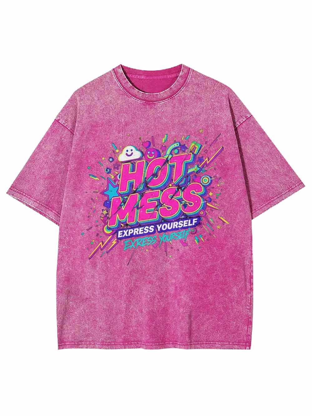 Hot Mess Washed Tshirt
